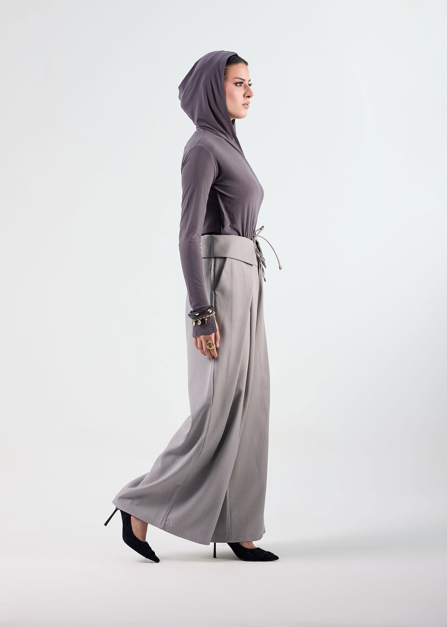 The Layered Origami Pants