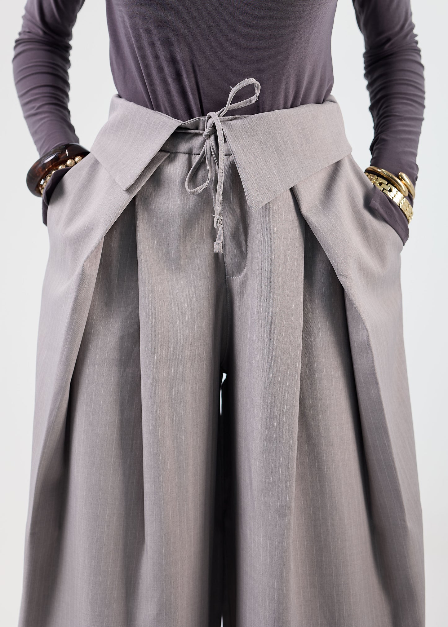 The Layered Origami Pants