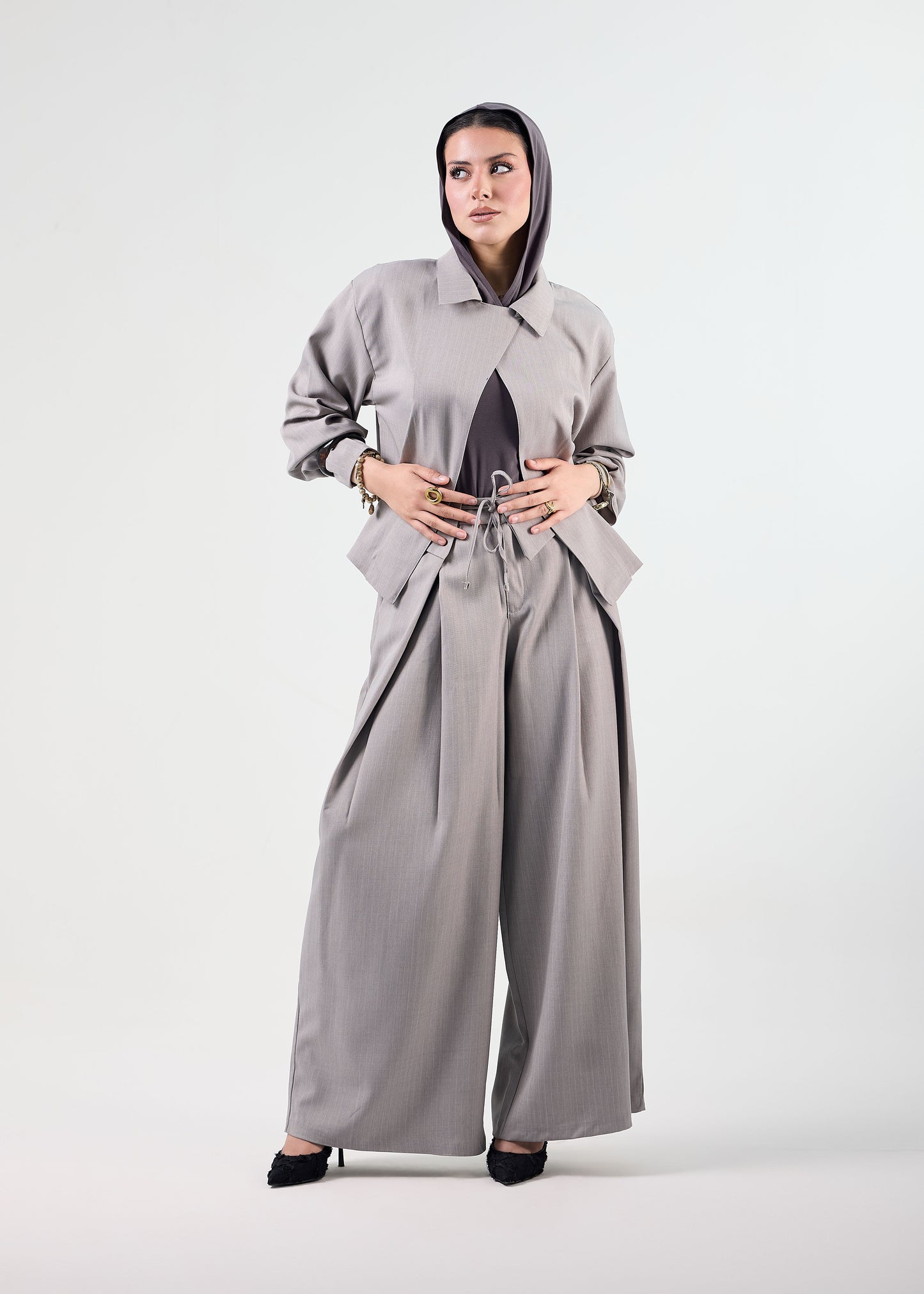The Linear Pinstripe Suit
