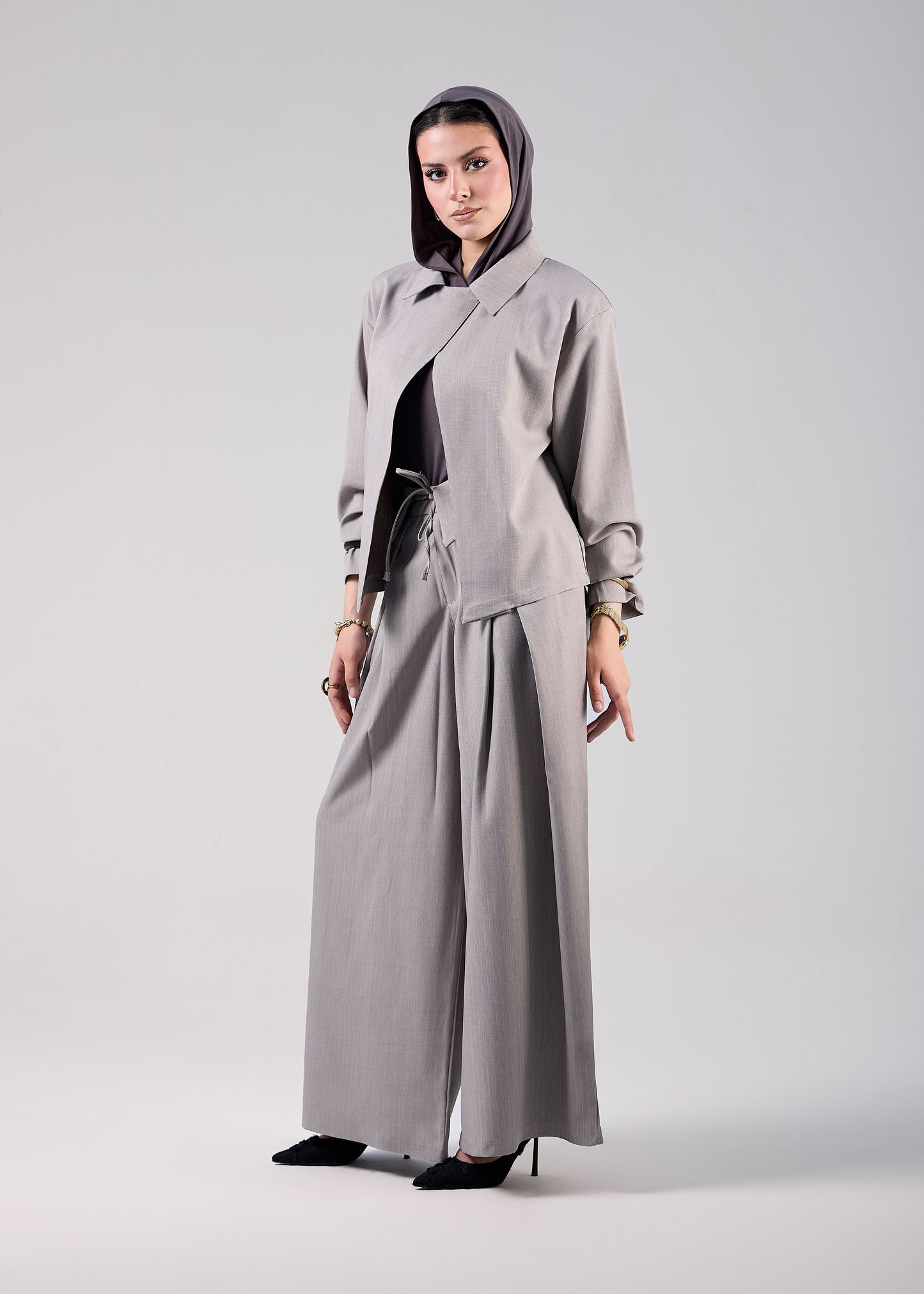 The Linear Pinstripe Suit