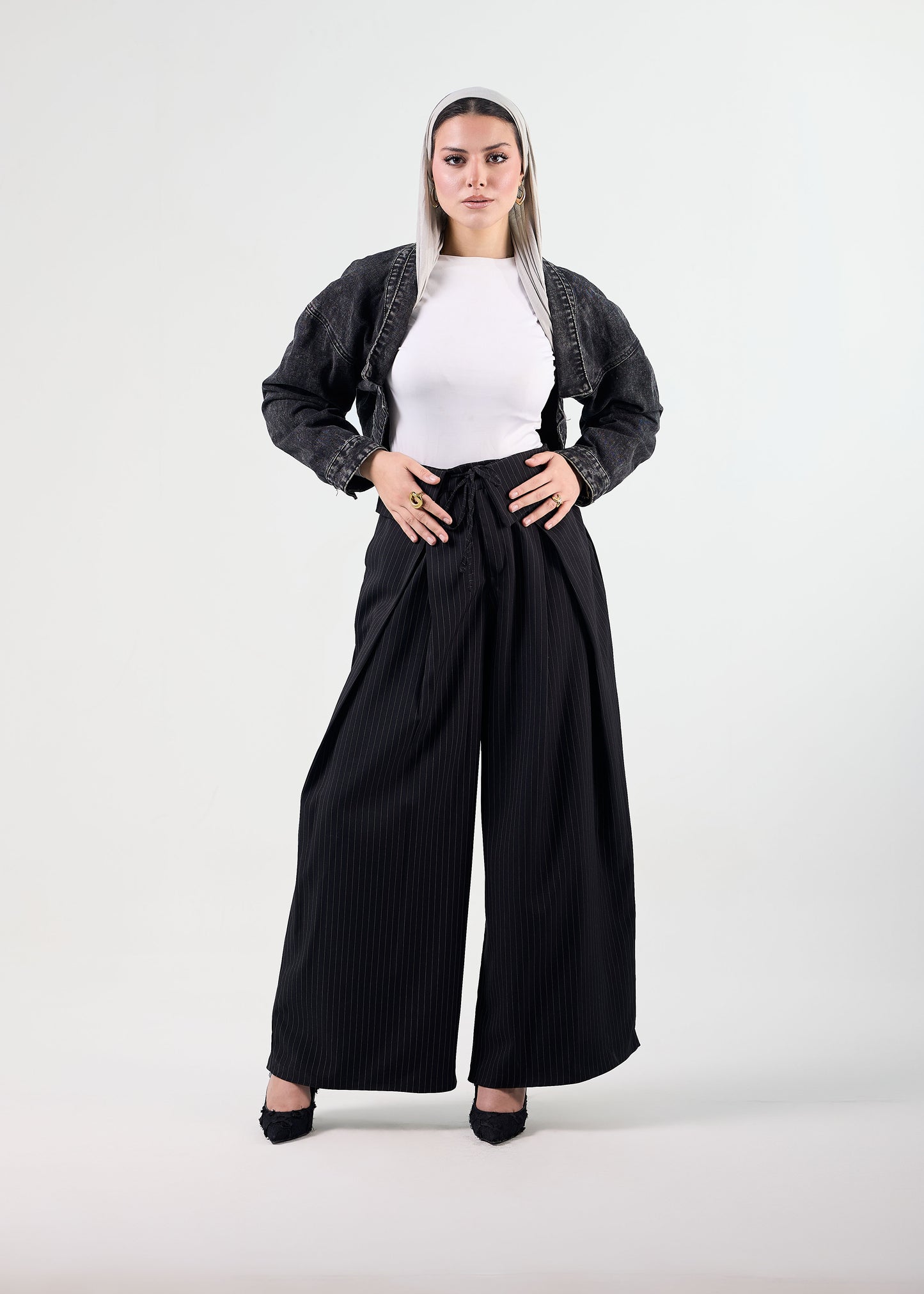 The Layered Origami Pants