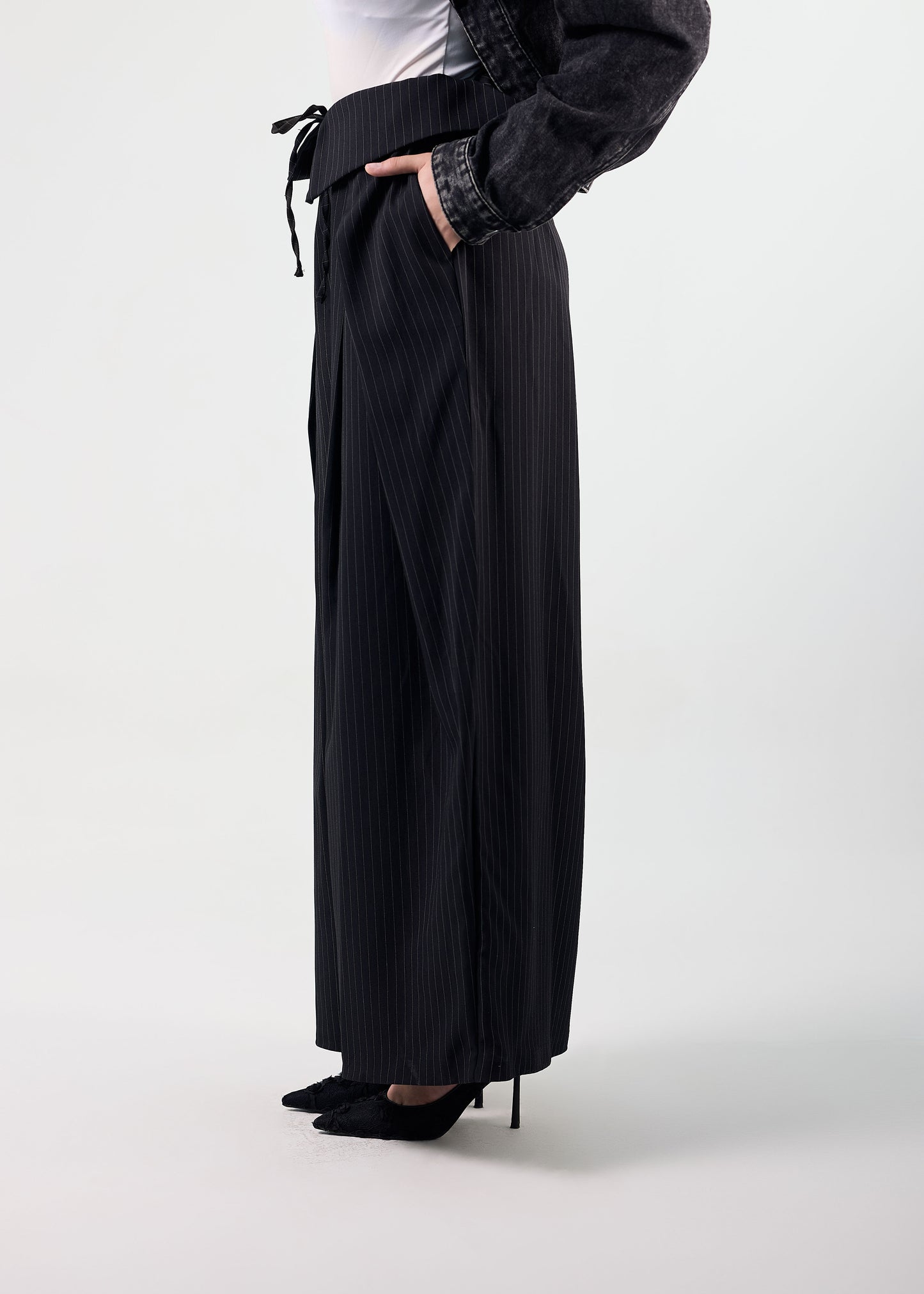 The Layered Origami Pants