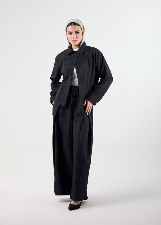 The Linear Pinstripe Suit