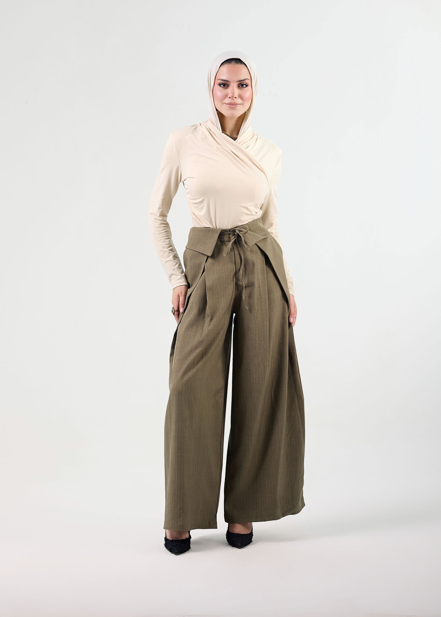 The Layered Origami Pants