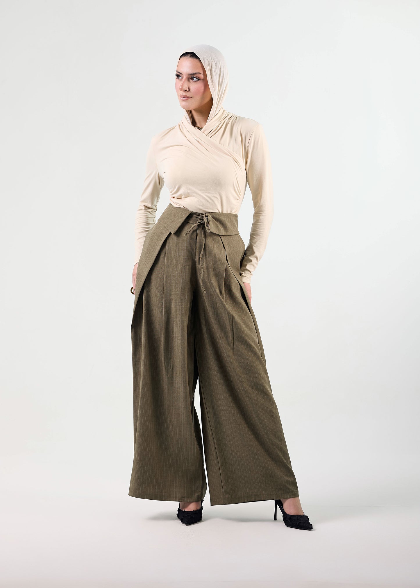 The Layered Origami Pants
