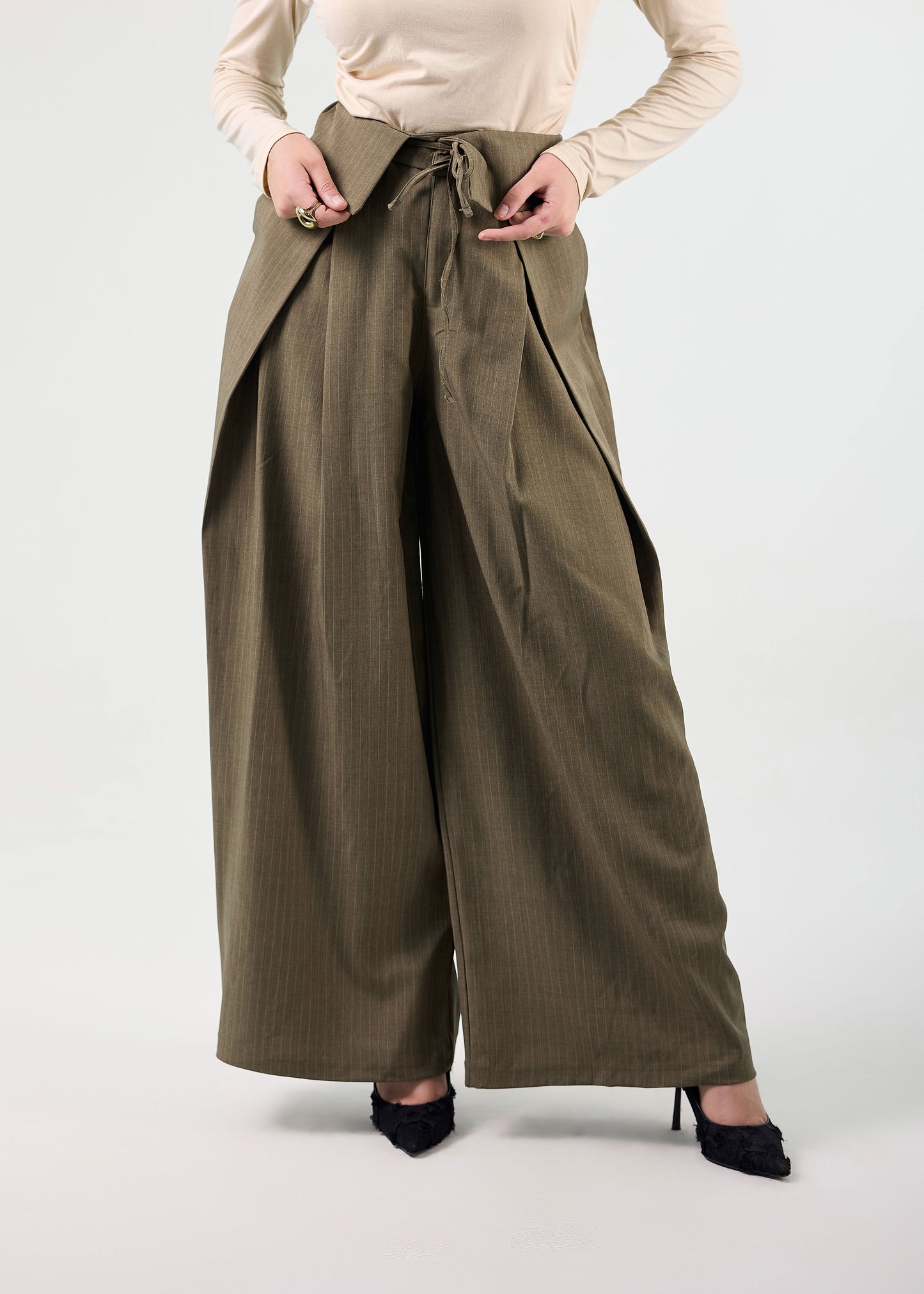 The Layered Origami Pants