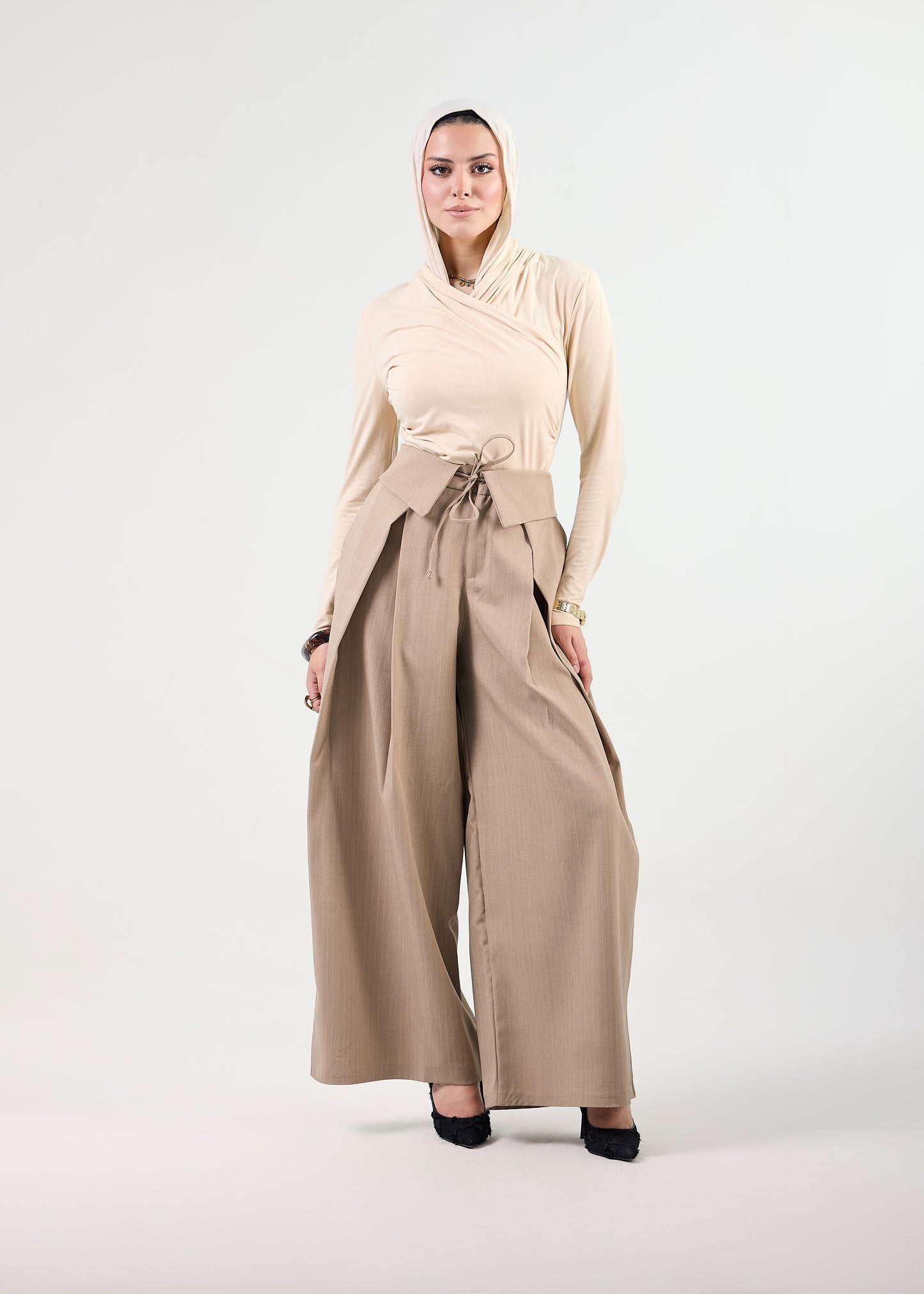 The Layered Origami Pants