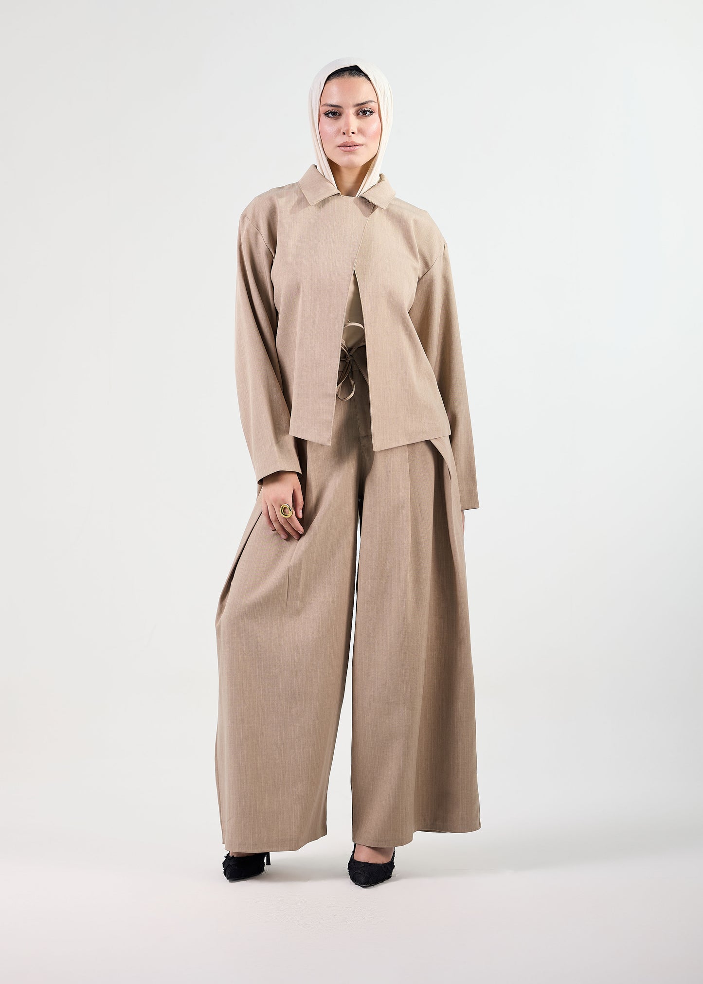 The Linear Pinstripe Suit