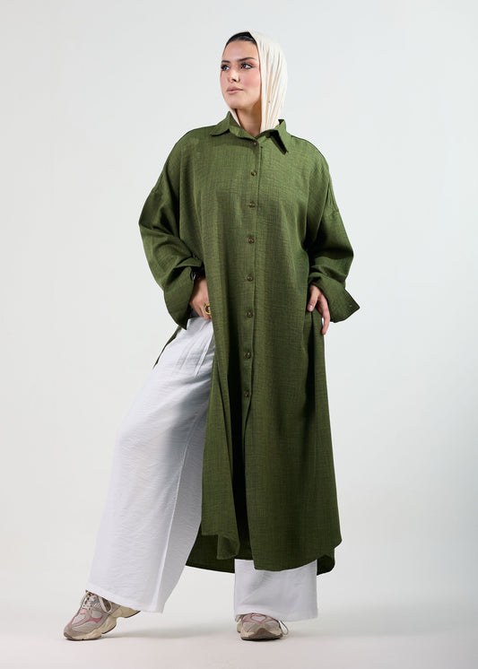 The Oversized Linen Tunic