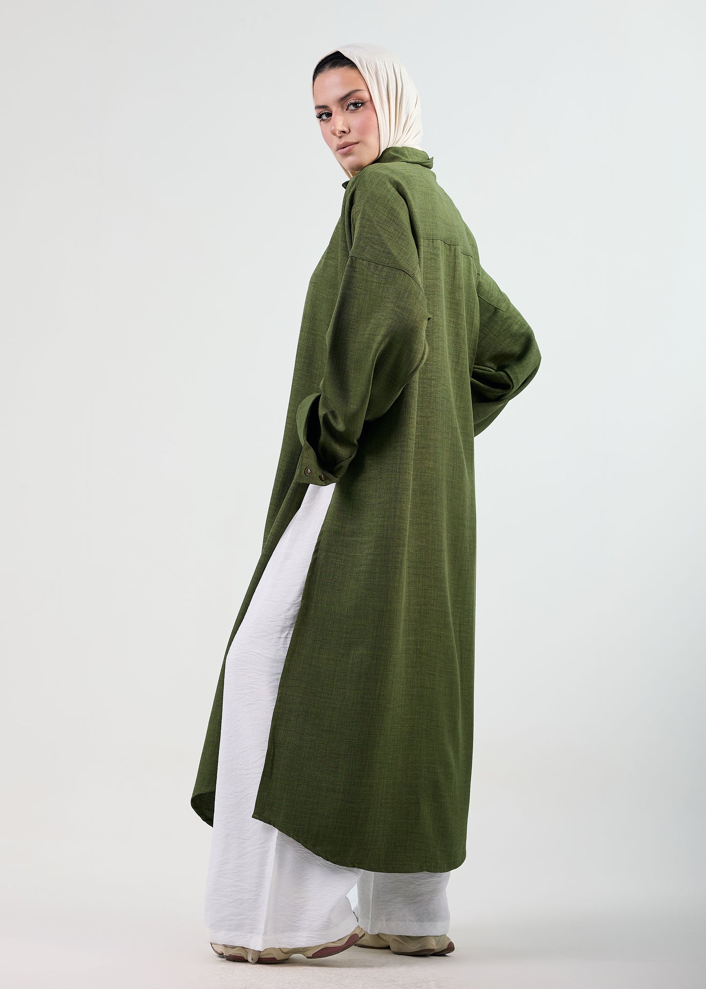 The Oversized Linen Tunic