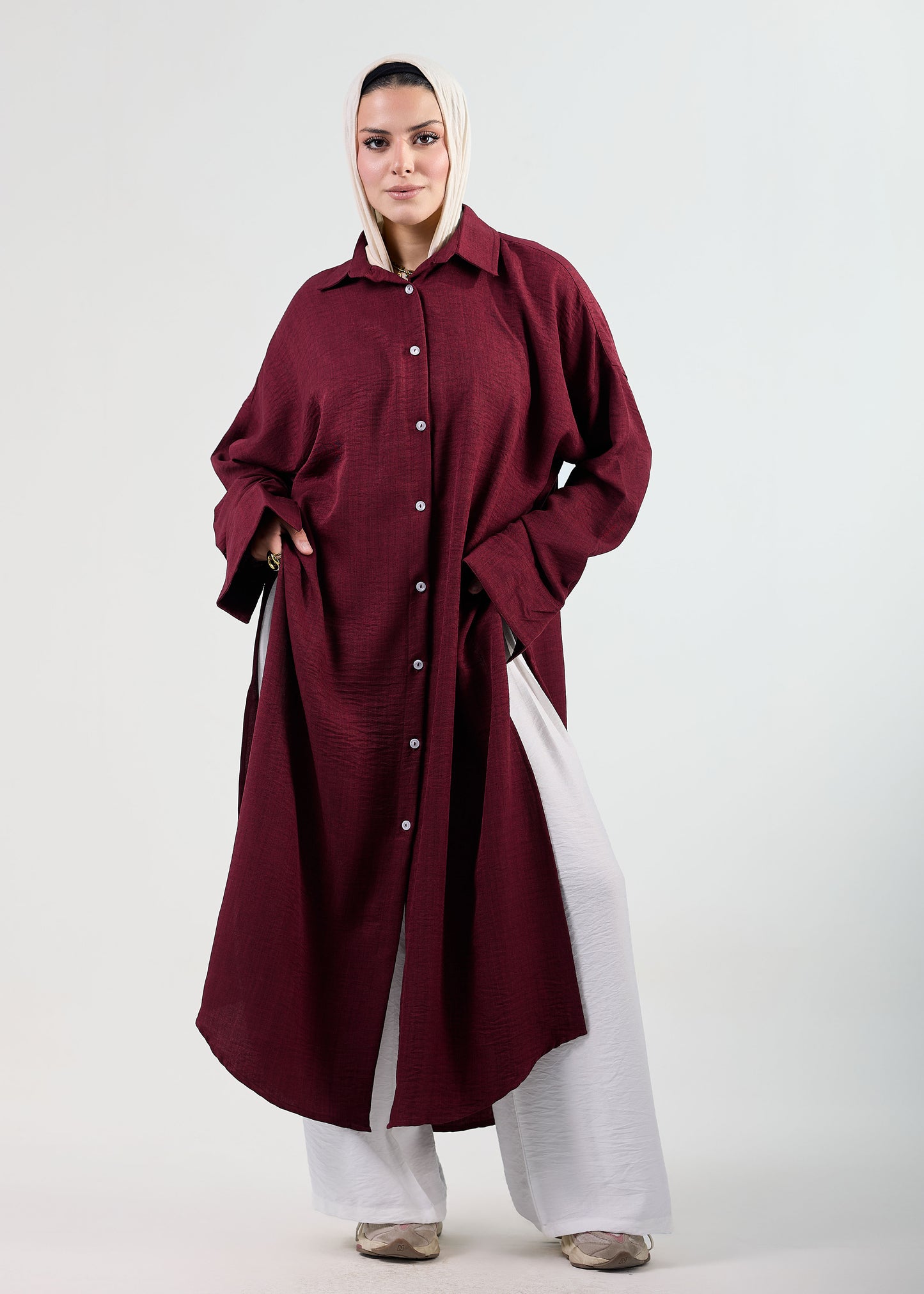 The Oversized Linen Tunic