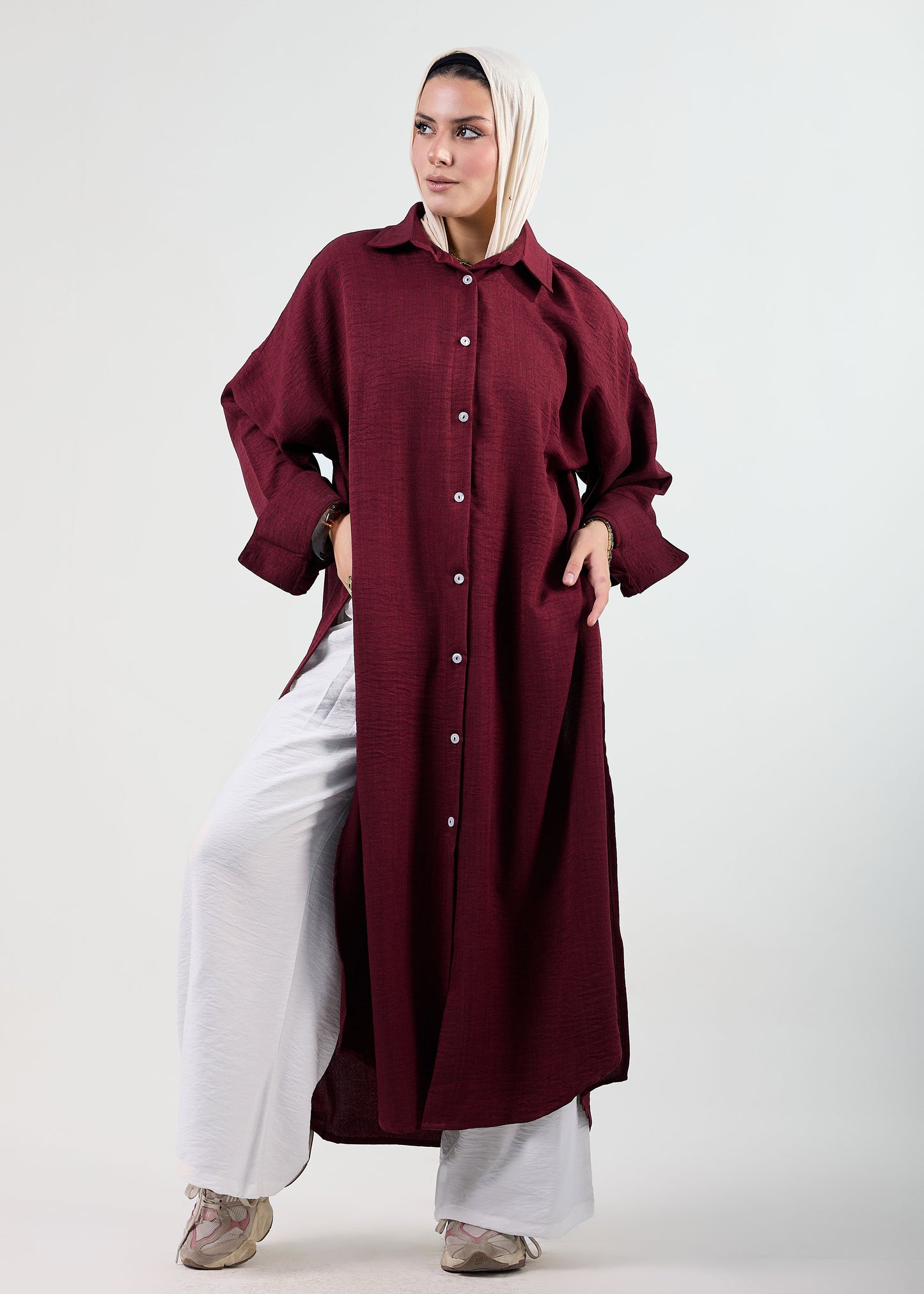 The Oversized Linen Tunic