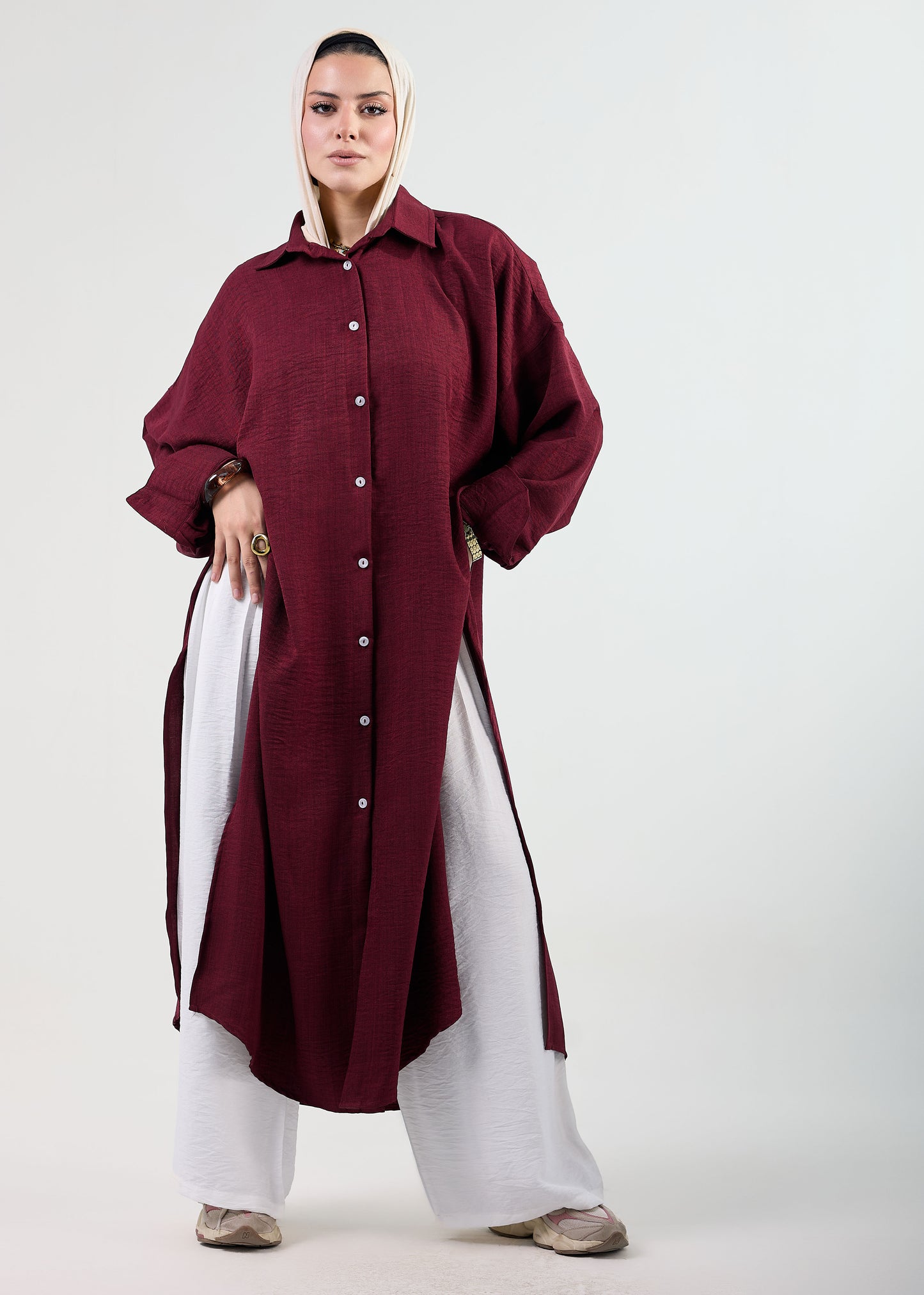 The Oversized Linen Tunic