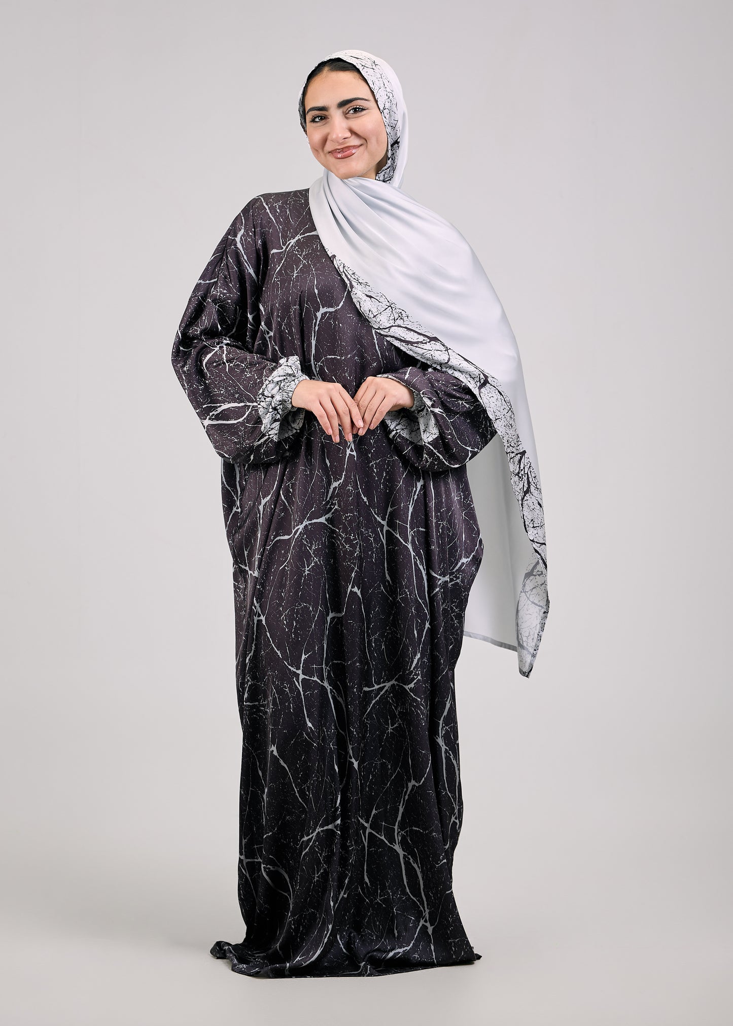 Fayruz Printed satin