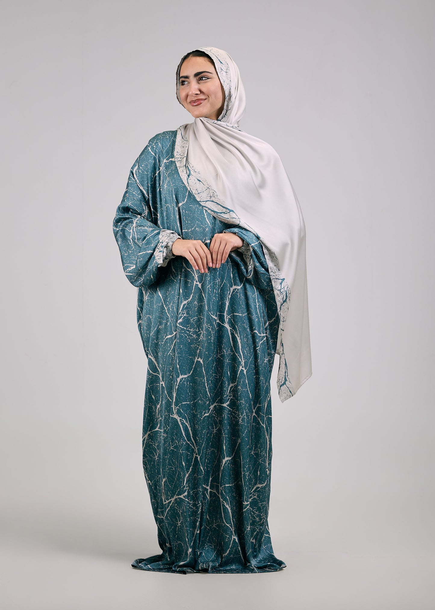Jasmine Printed satin