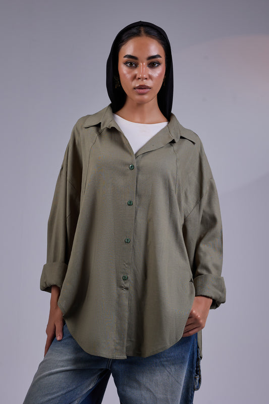 Relaxed-fit chemise