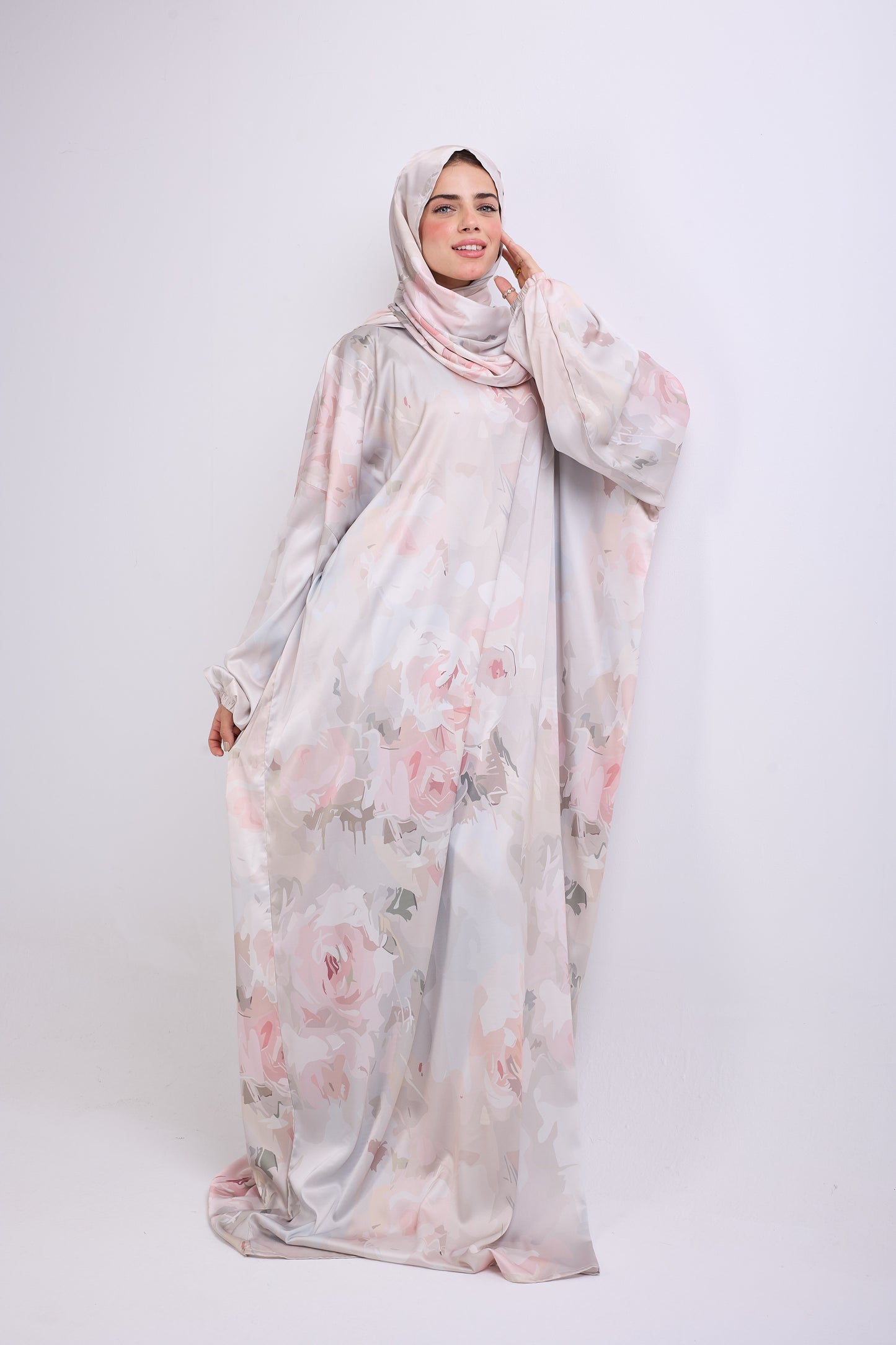 Noor Printed Satin Isdal