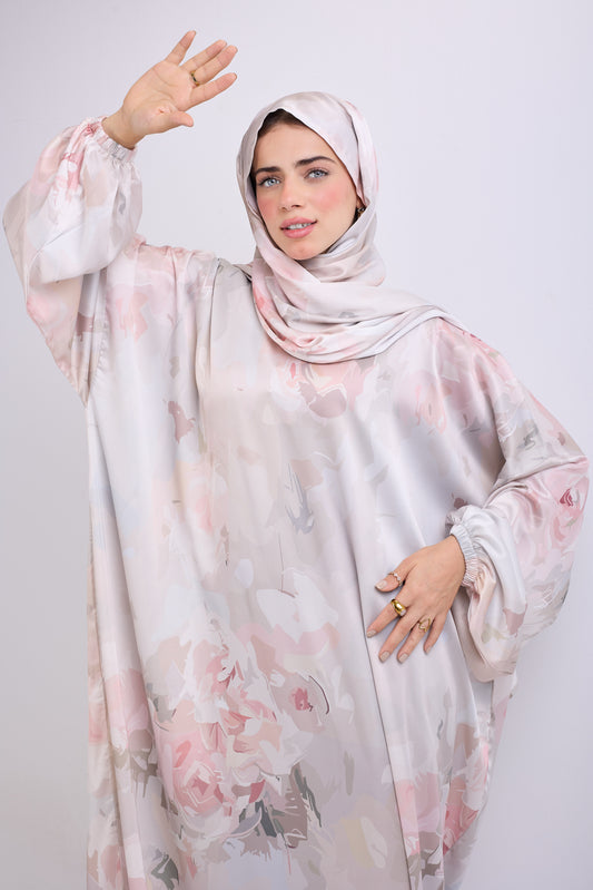 Noor Printed Satin Isdal