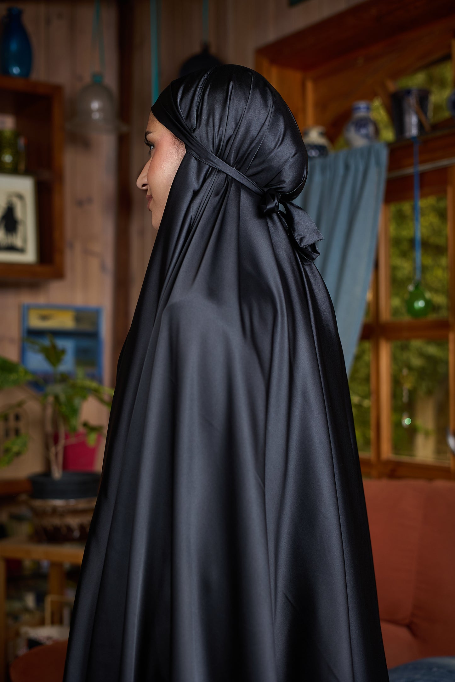 Luxury Satin Prayer Dress
