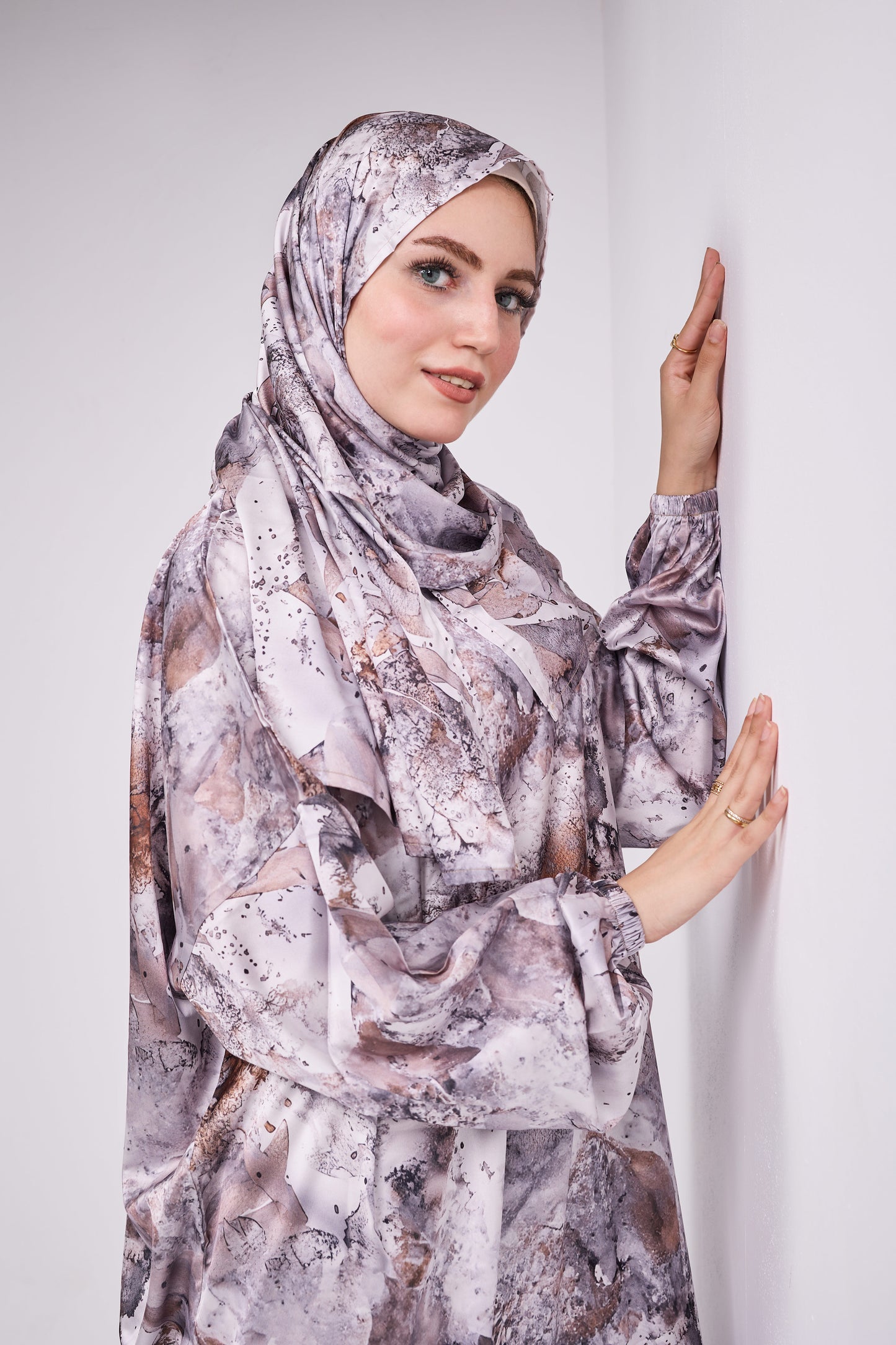 Printed Satin Isdal