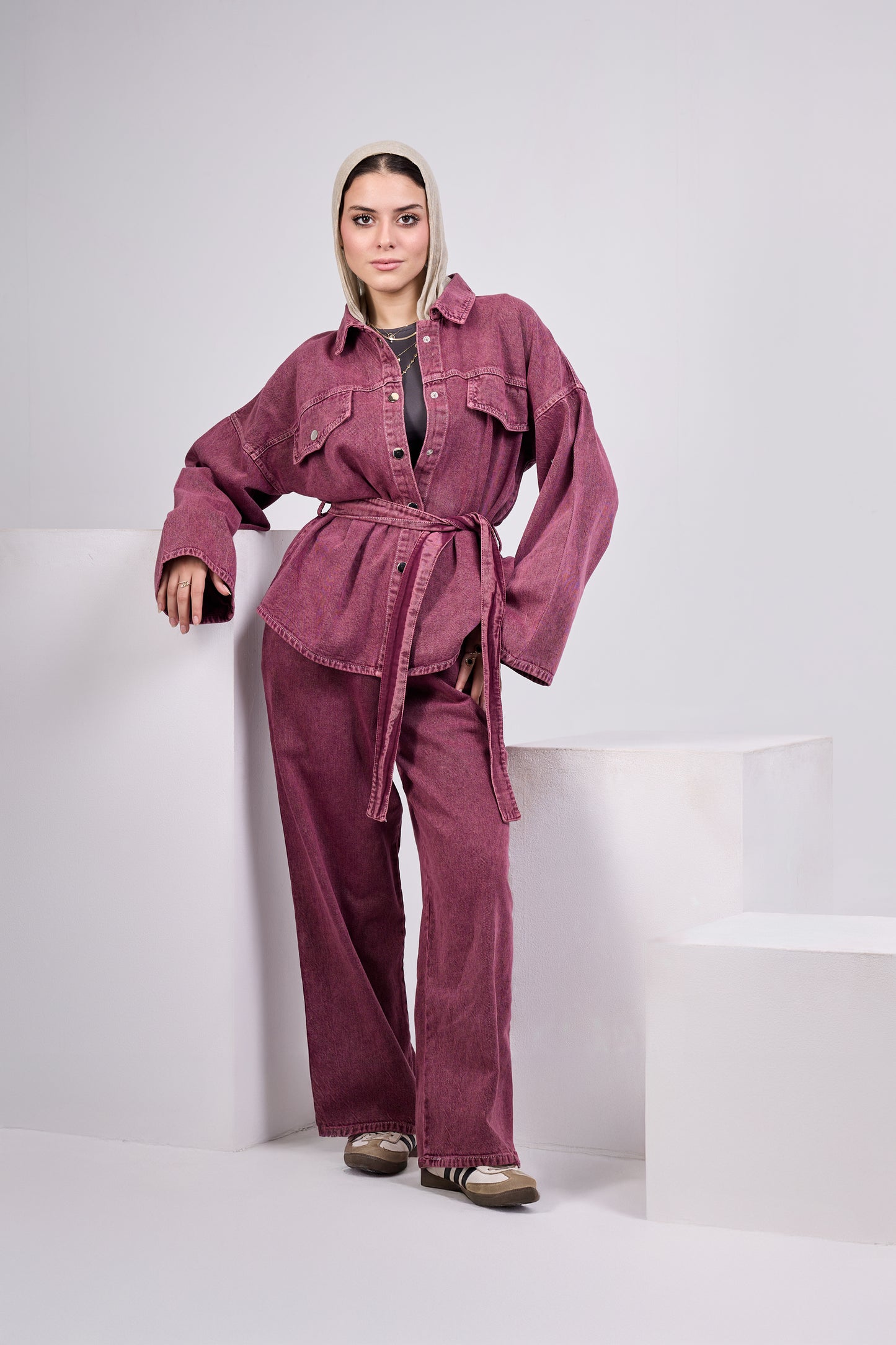 Stone-Washed Heavy Twill