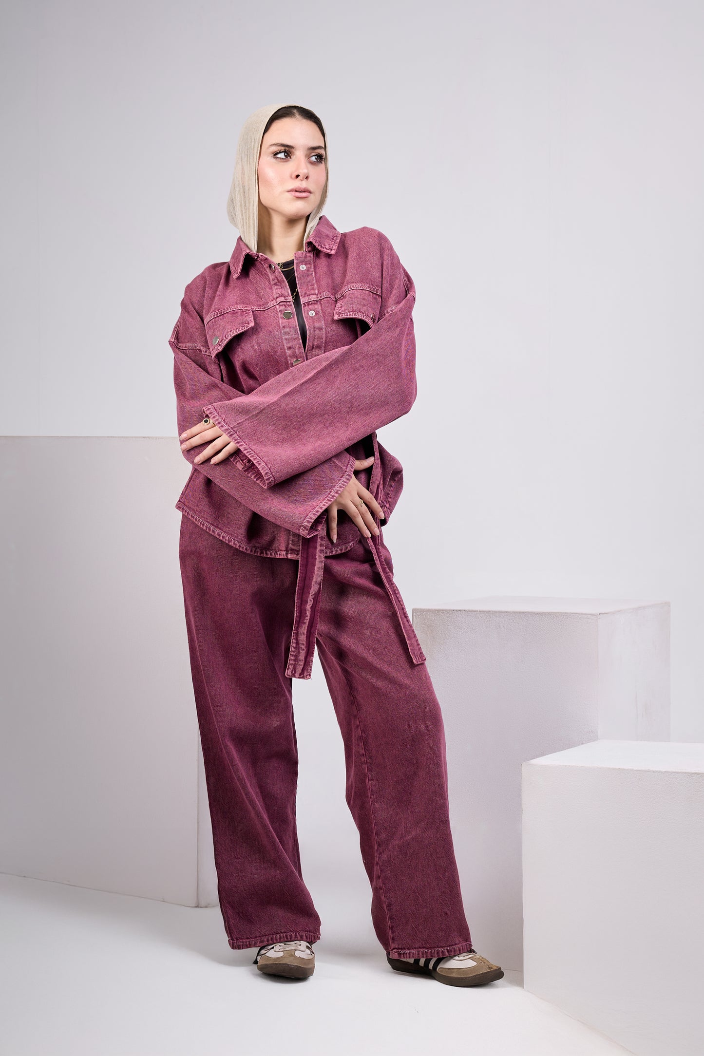 Stone-Washed Heavy Twill