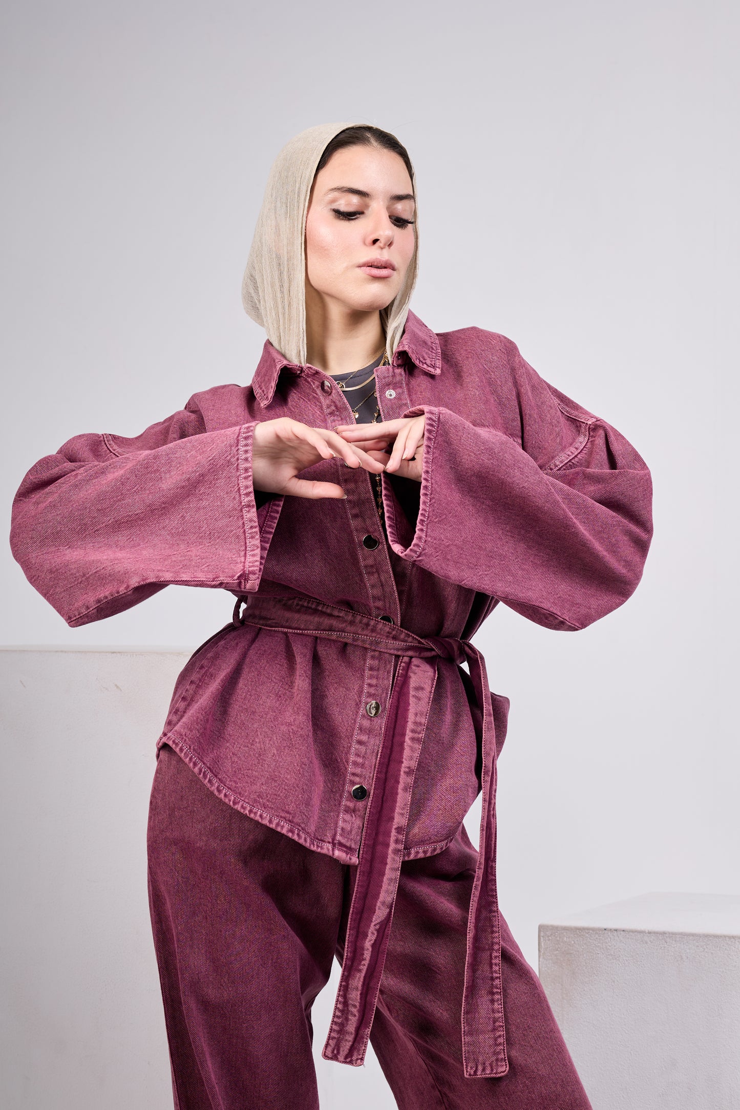 Stone-Washed Heavy Twill