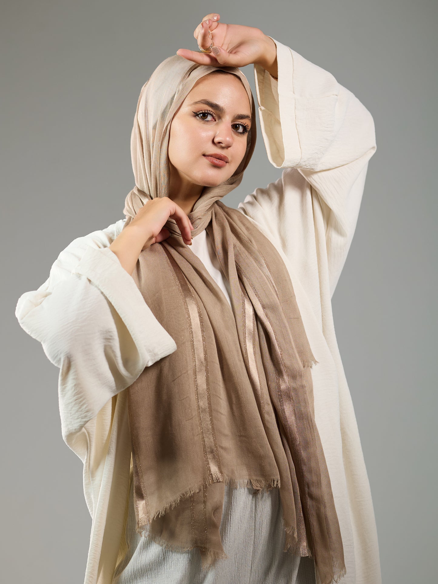 Sepia LINEN SATIN