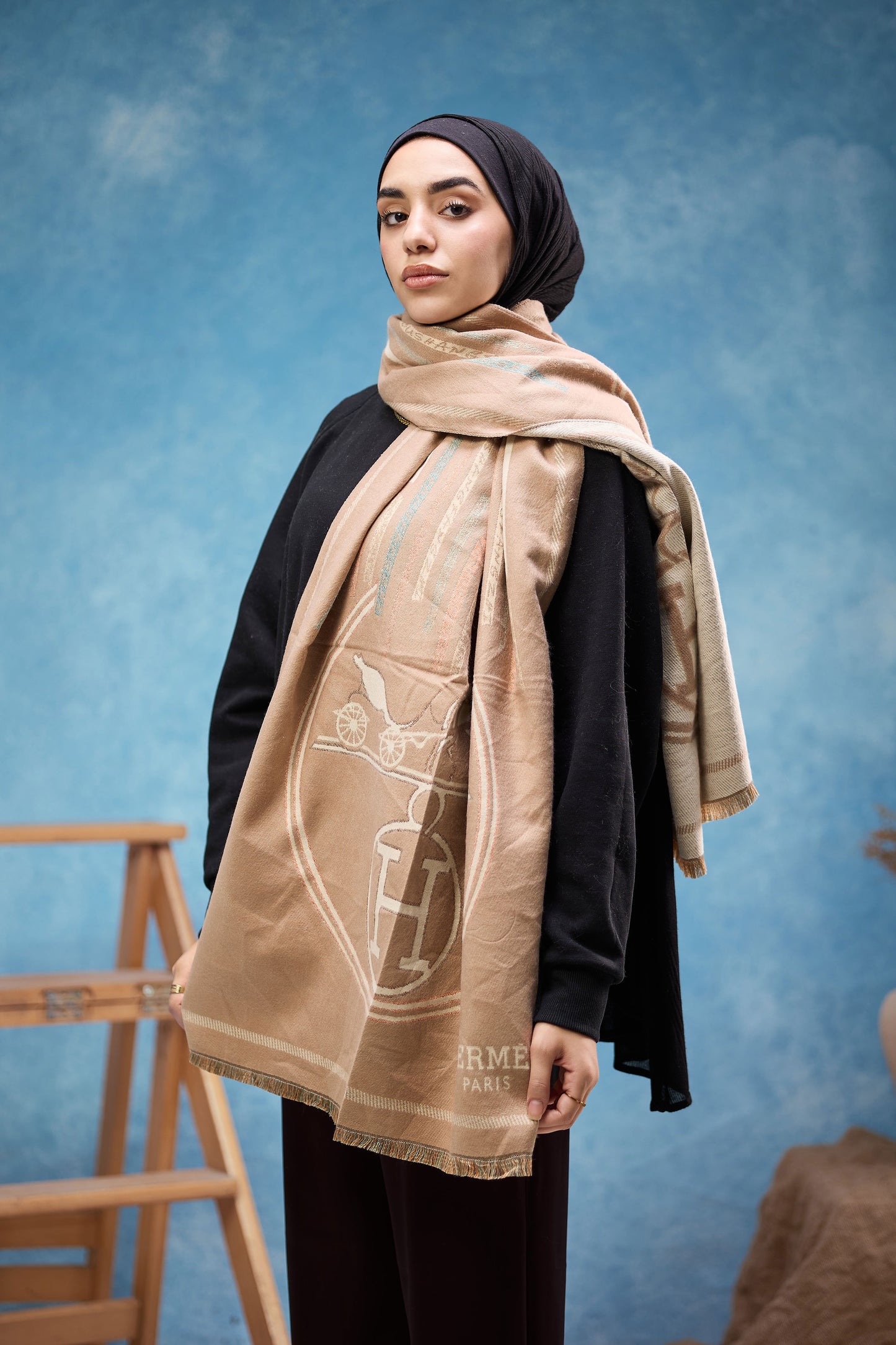 Double-Sided Shawl