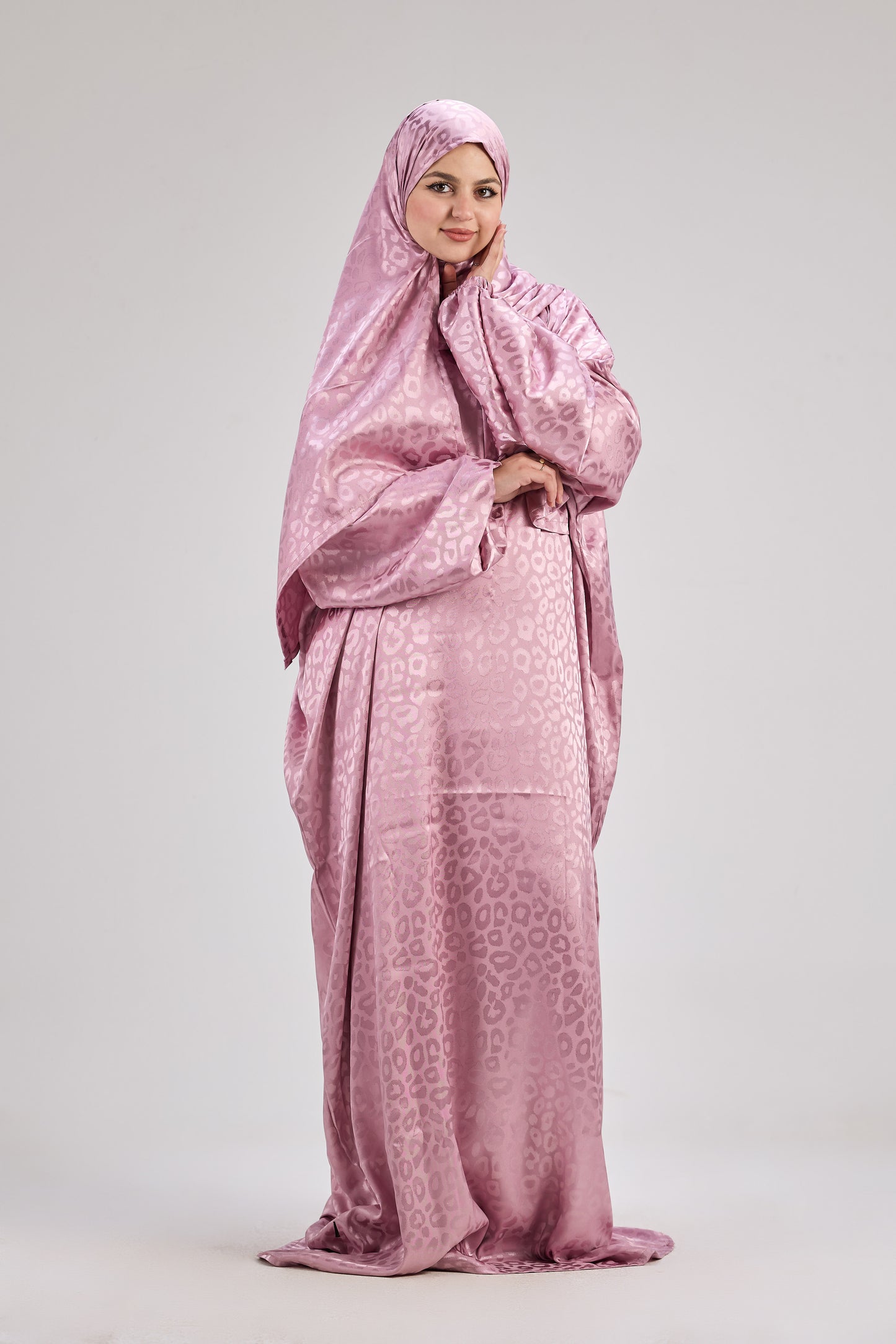 Satin Jacquard Light pink