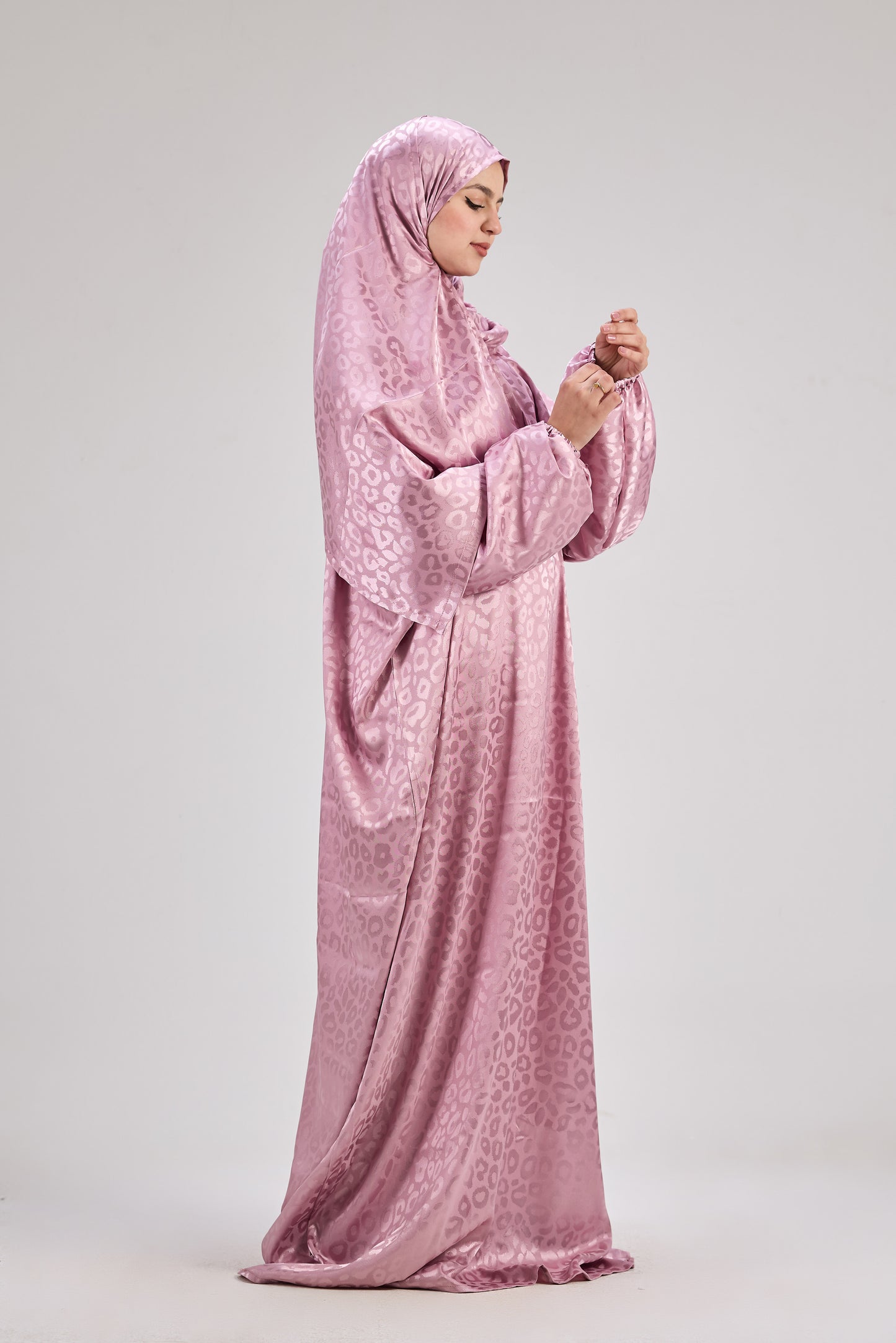 Satin Jacquard Light pink