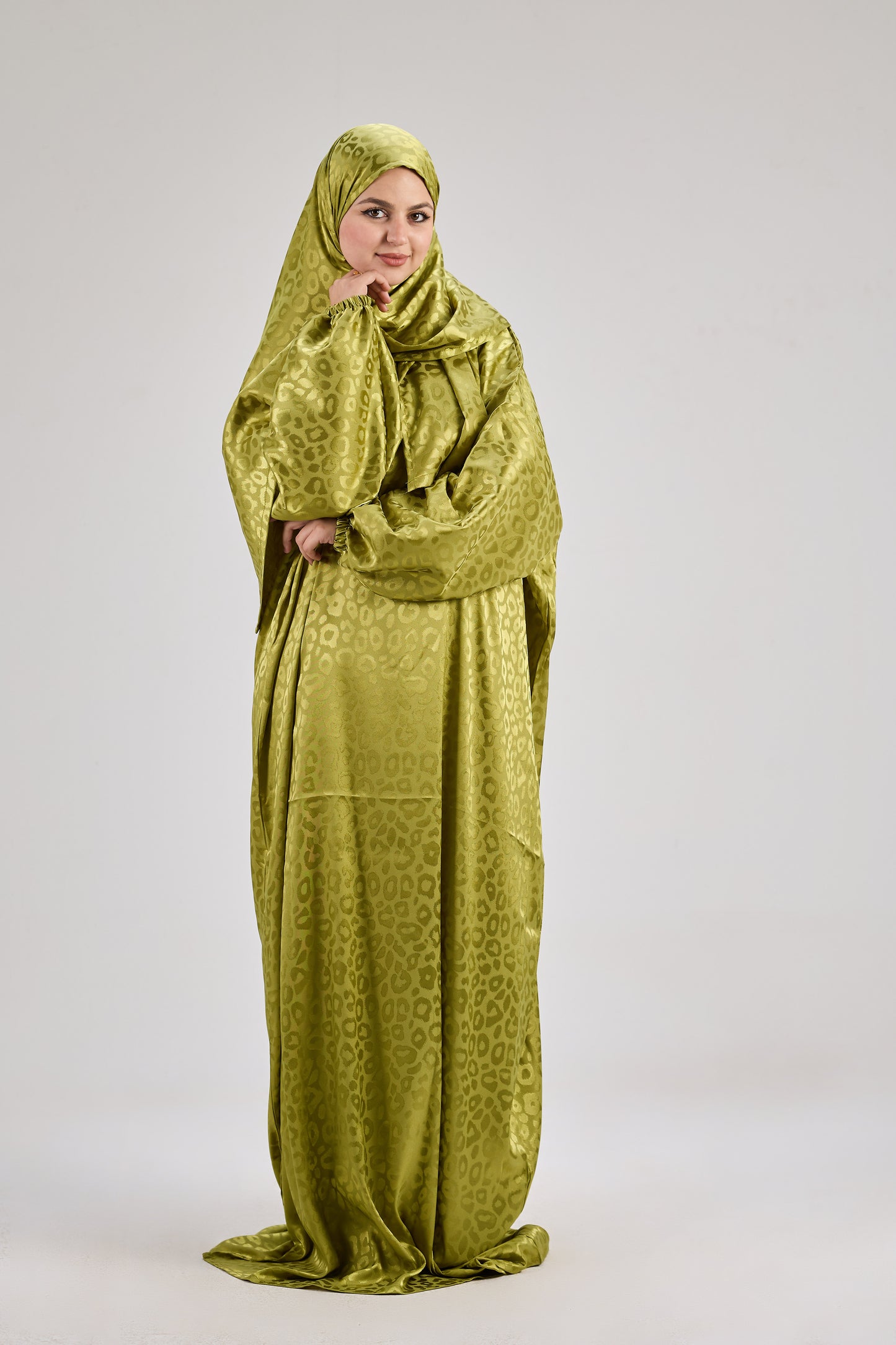 Satin Jacquard Pear