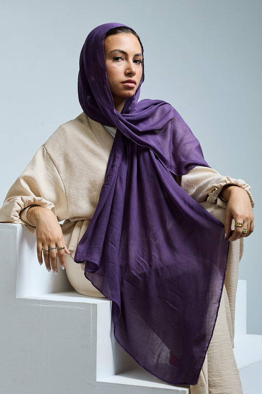 Nightshade Linen Scarves