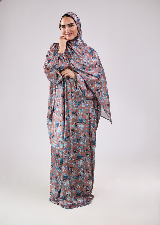 Jana Printed Satin Isdal