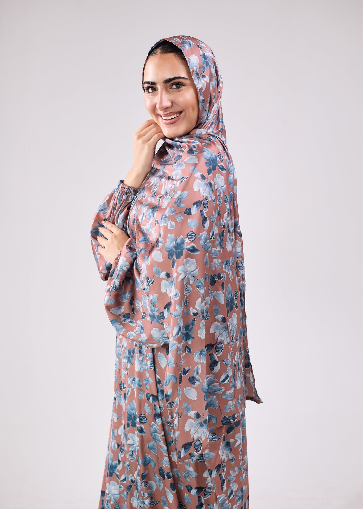 Jana Printed Satin Isdal