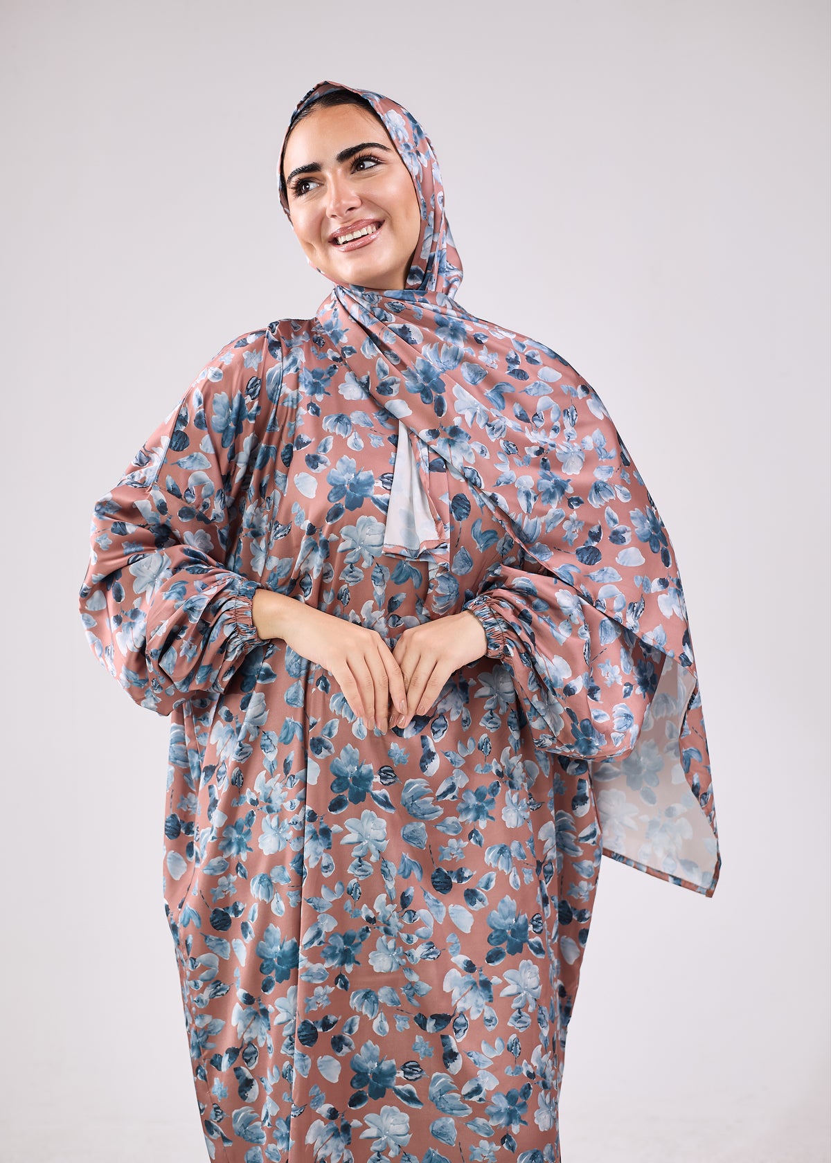 Jana Printed Satin Isdal