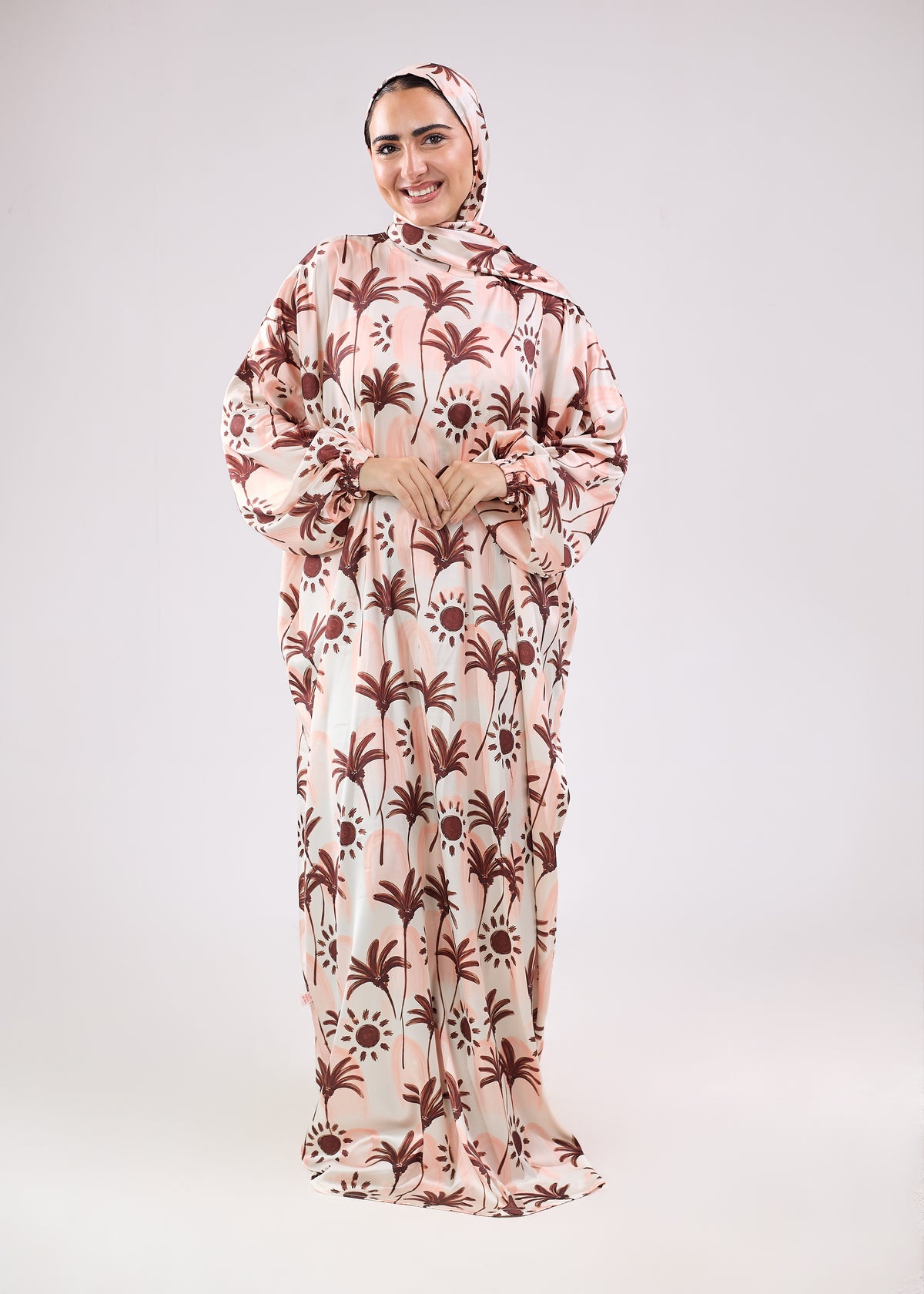 Rima Printed Satin Isdal