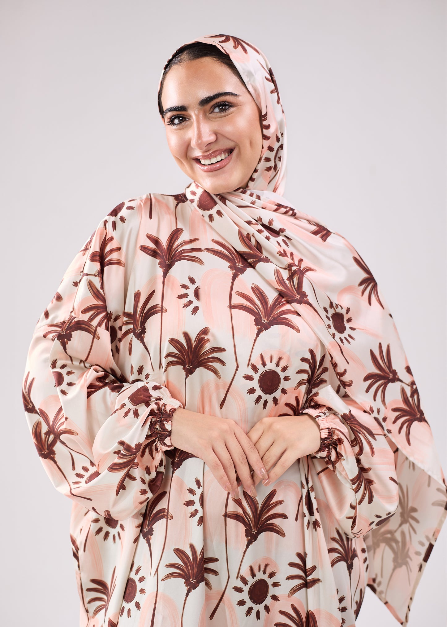Rima Printed Satin Isdal