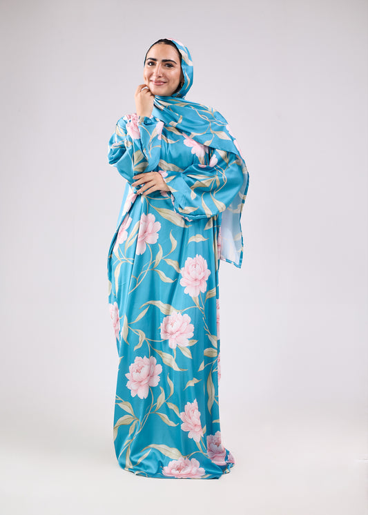 Rana Printed Satin Isda
