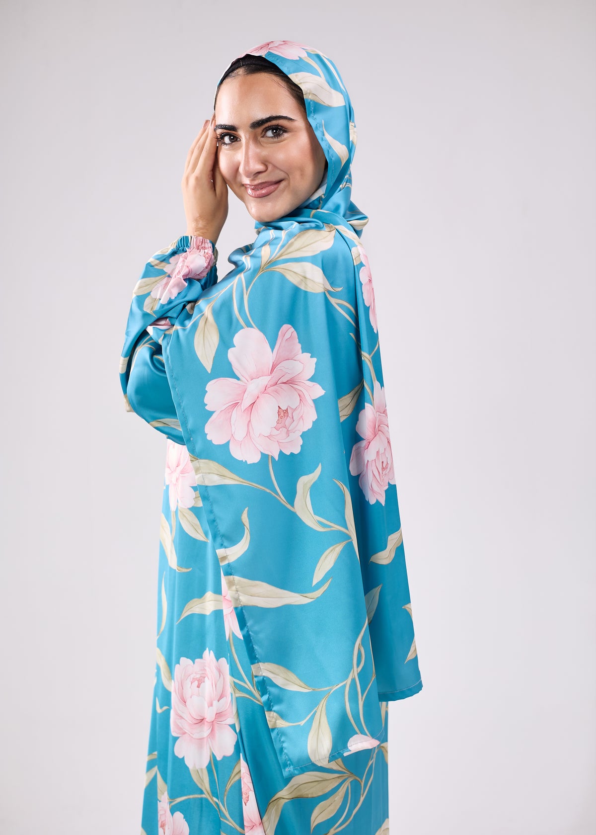 Rana Printed Satin Isda