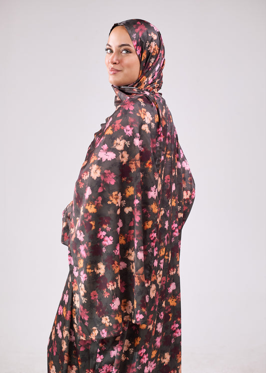 Maya Printed Satin Isdal