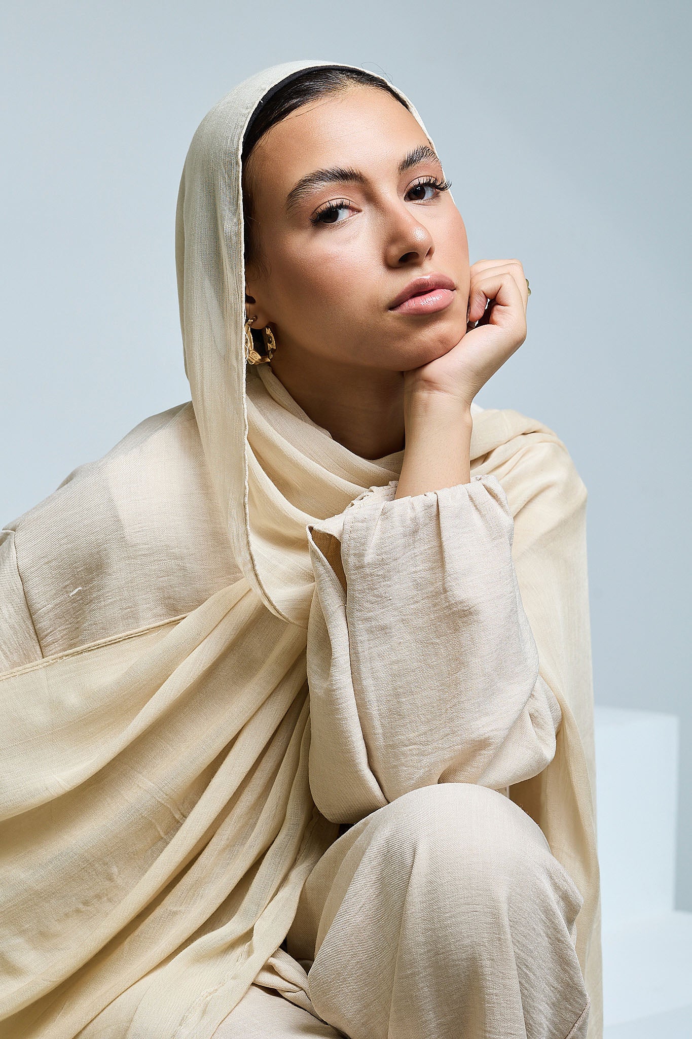 Wheat Linen scarves