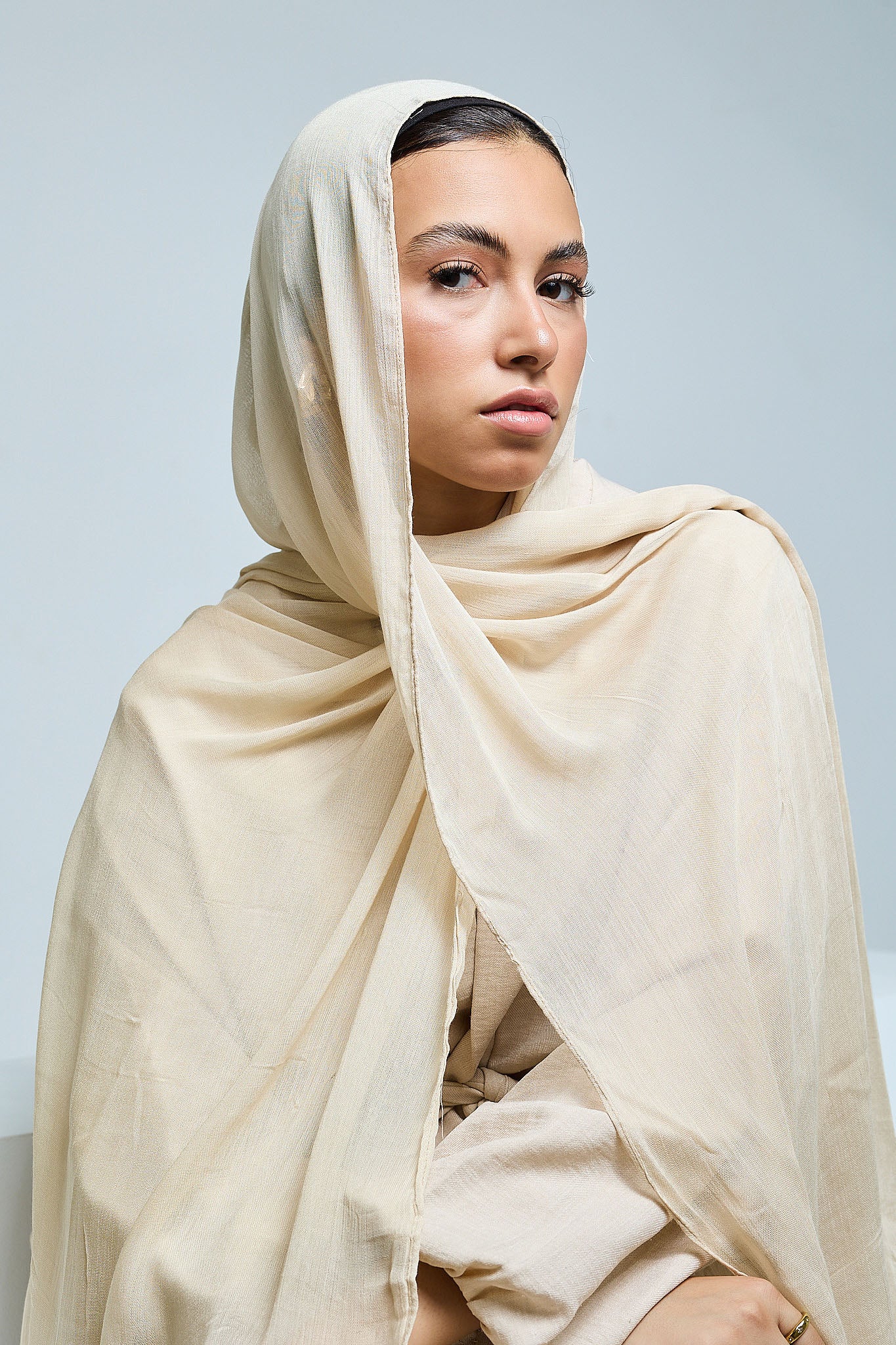 Wheat Linen scarves