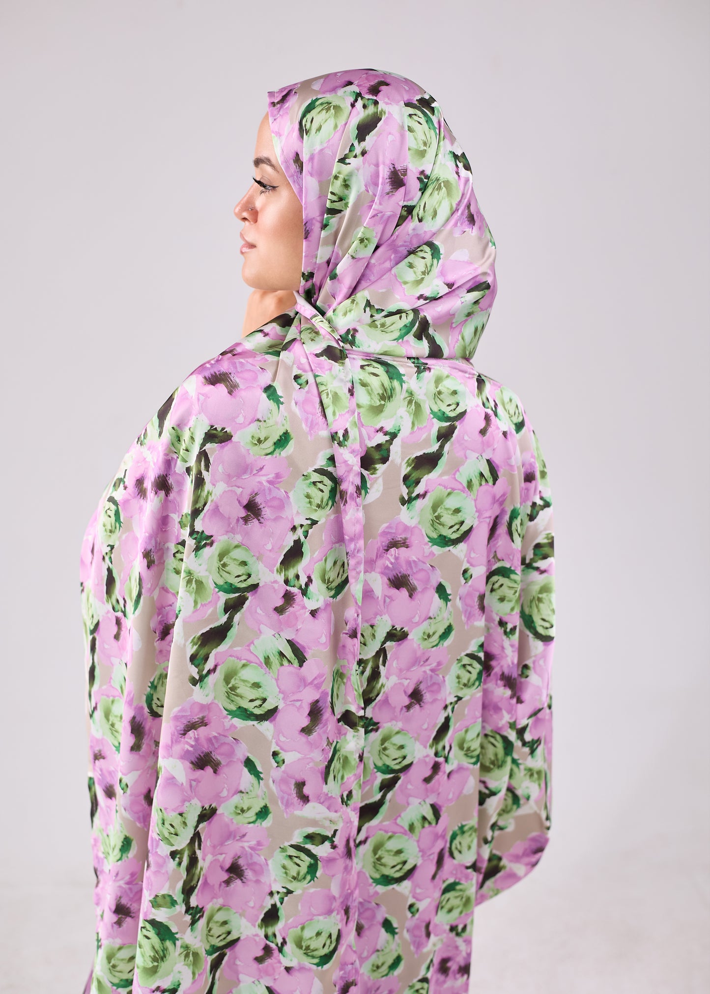 Razan Printed Satin Isdal