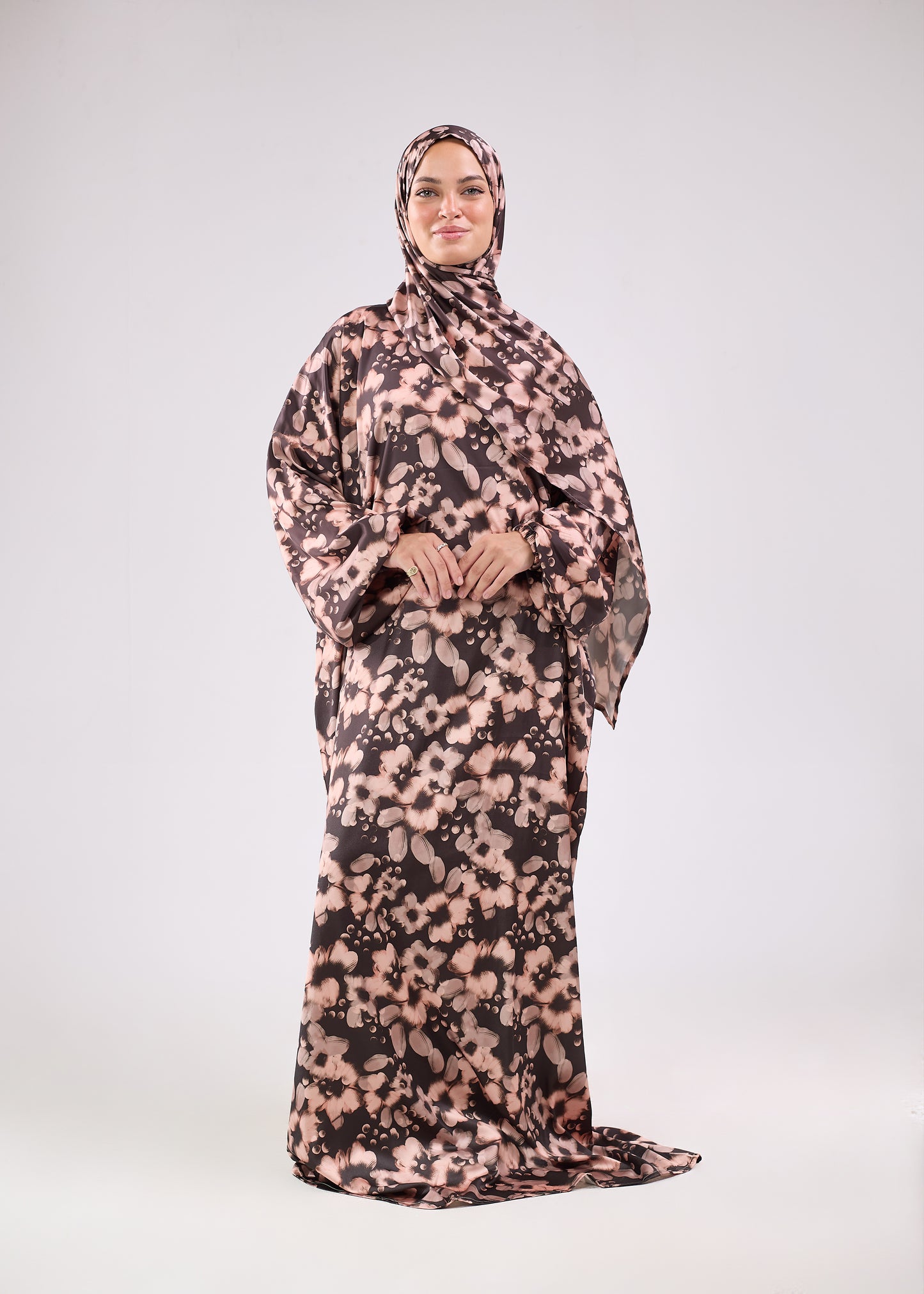 Roua Printed Satin Isdal