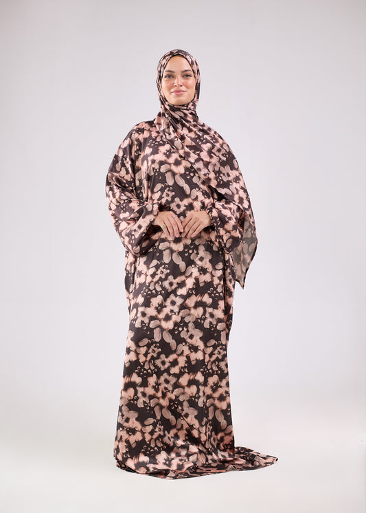 Roua Printed Satin Isdal