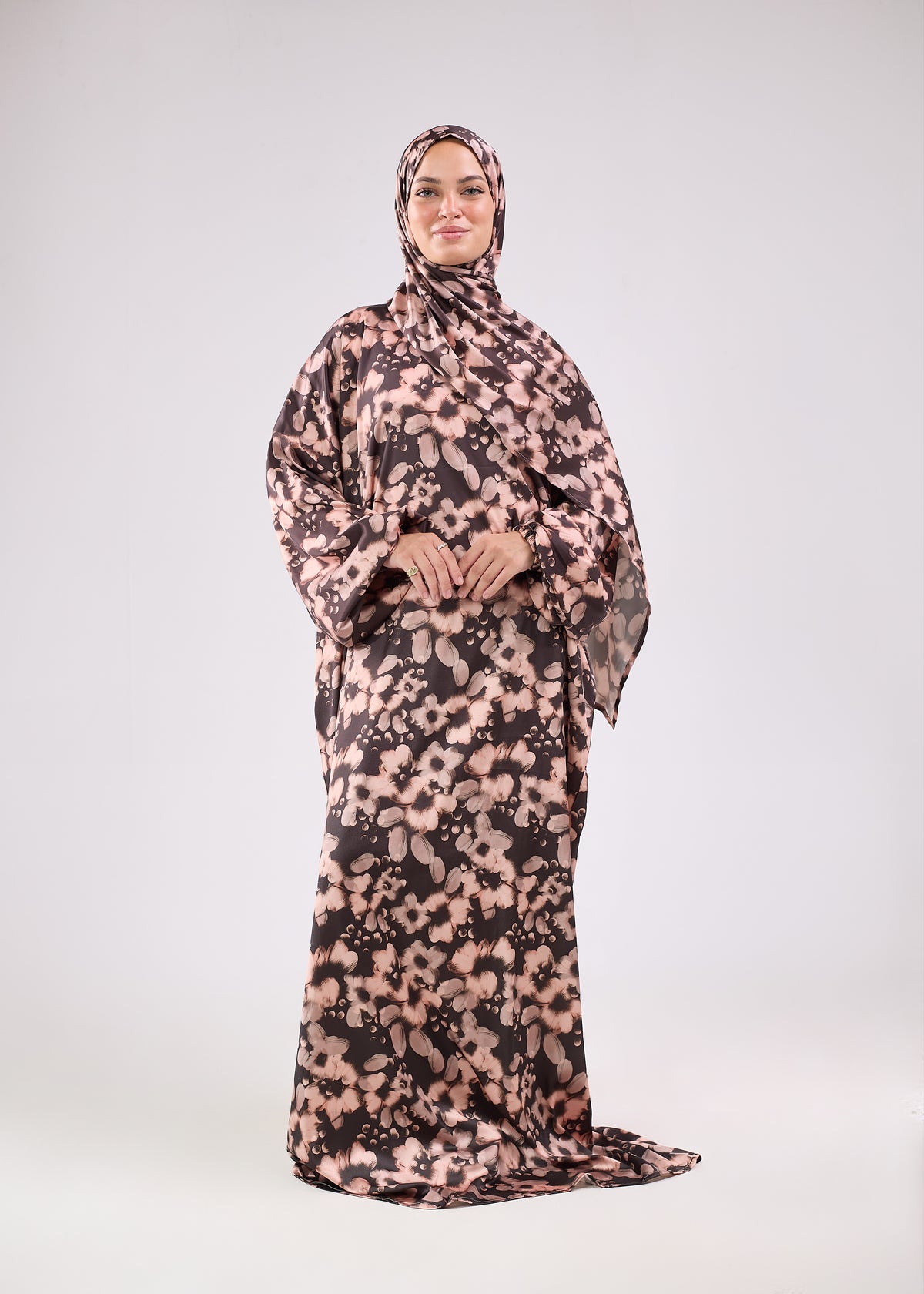 Rimas Printed Satin Isdal