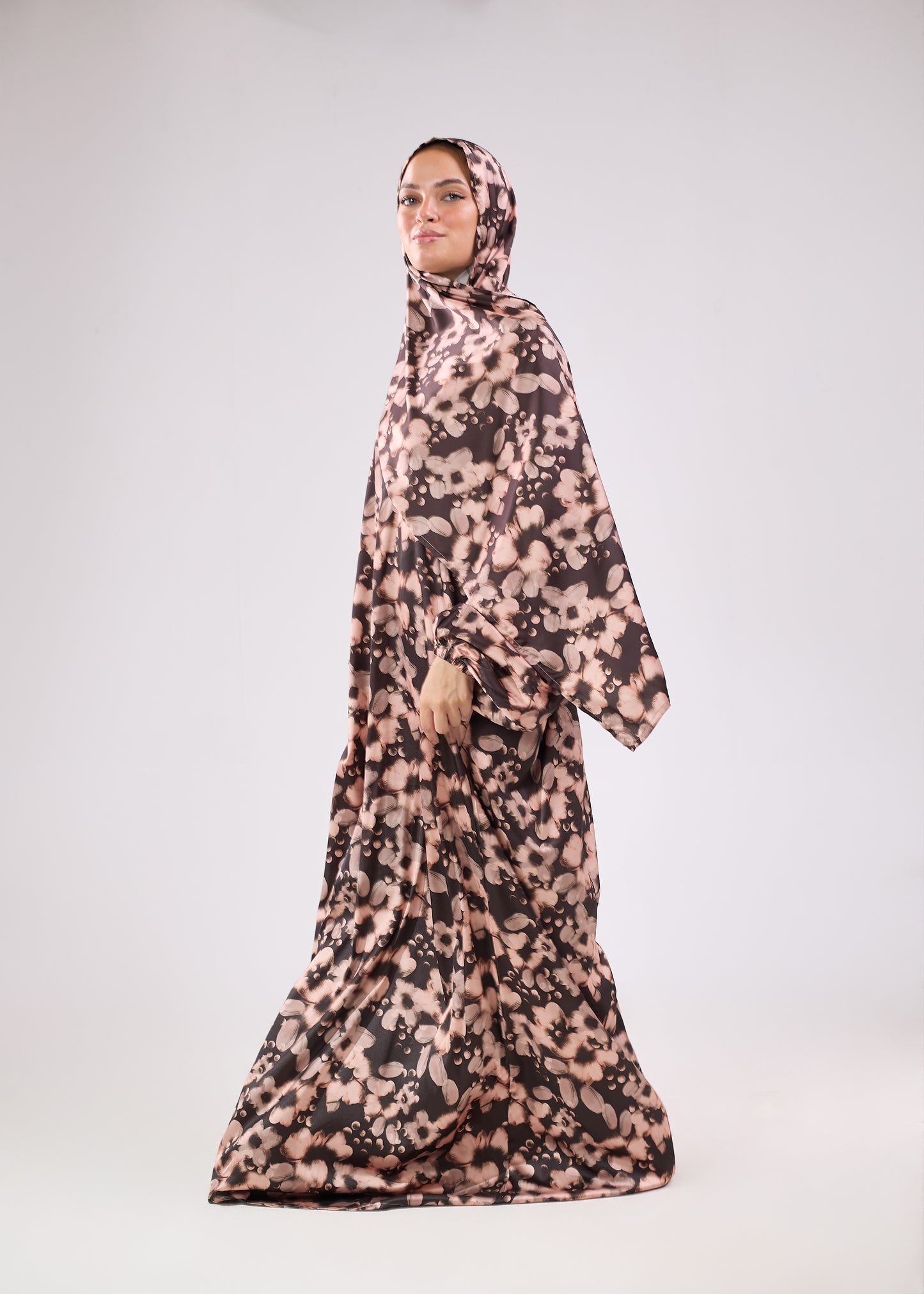 Roua Printed Satin Isdal