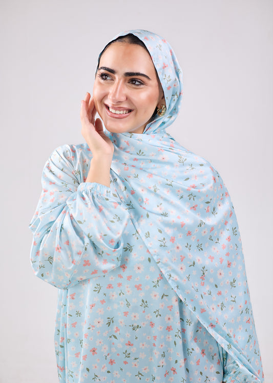 Safiya Printed Satin Isdal
