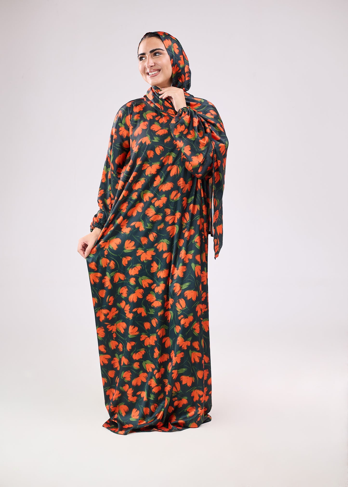 Ward Printed Satin Isdal
